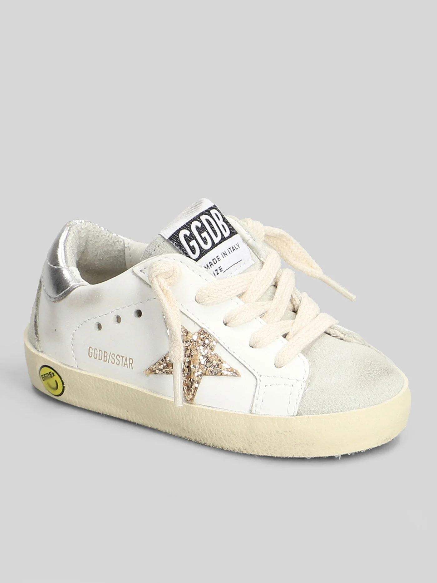 Superstar Sneakers in white leather - Image 5