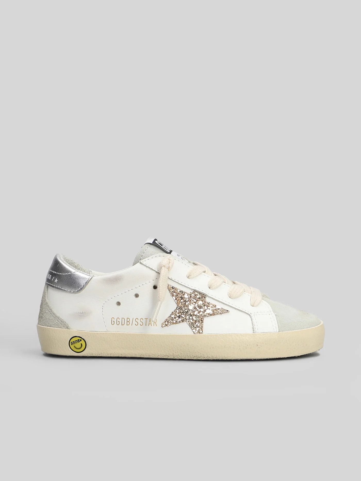 Superstar Sneakers in white leather - Image 5