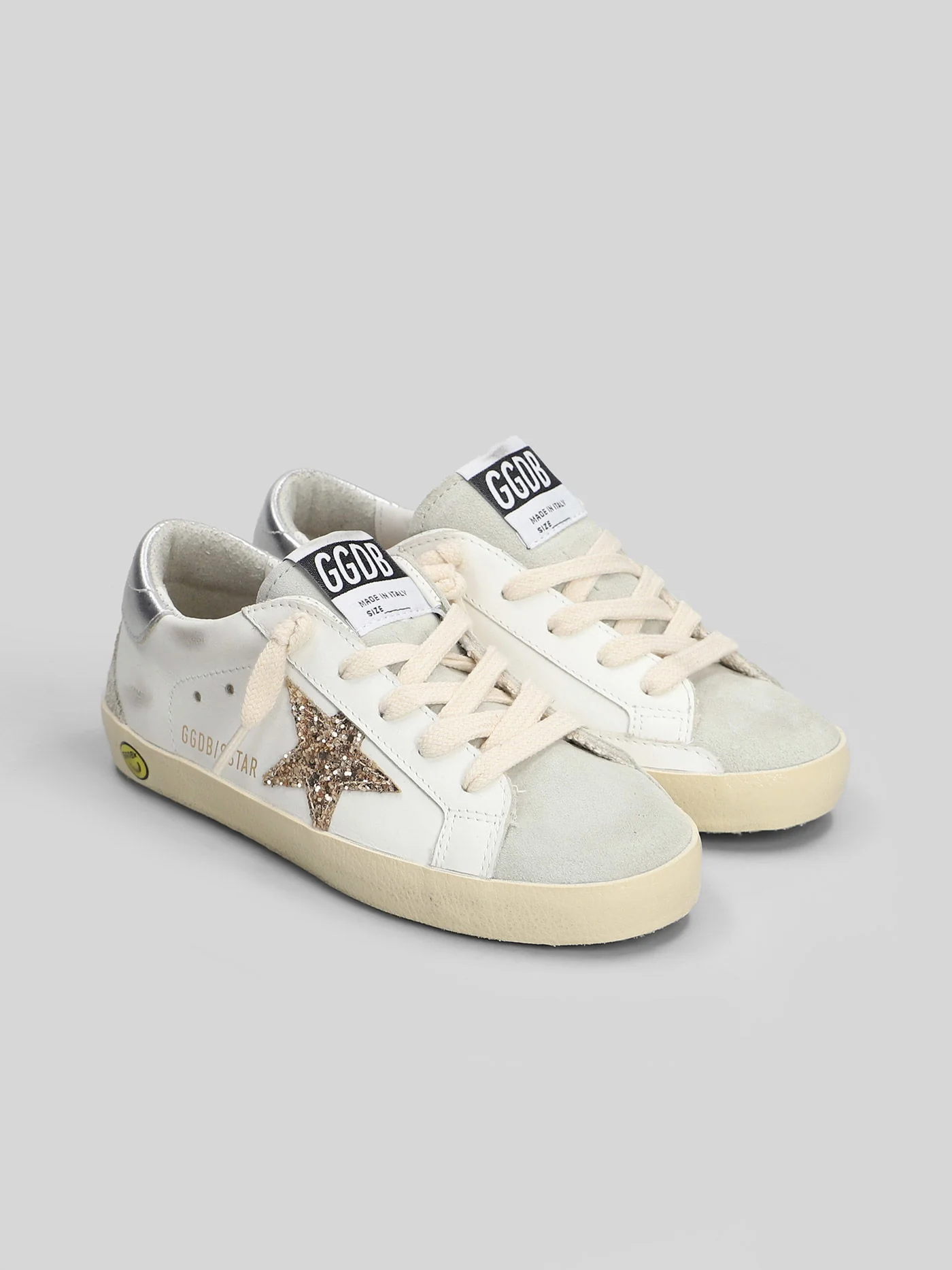 Superstar Sneakers in white leather - Image 6