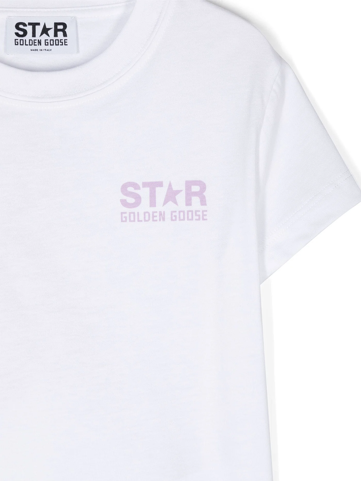 T-Shirt in white cotton - Image 3