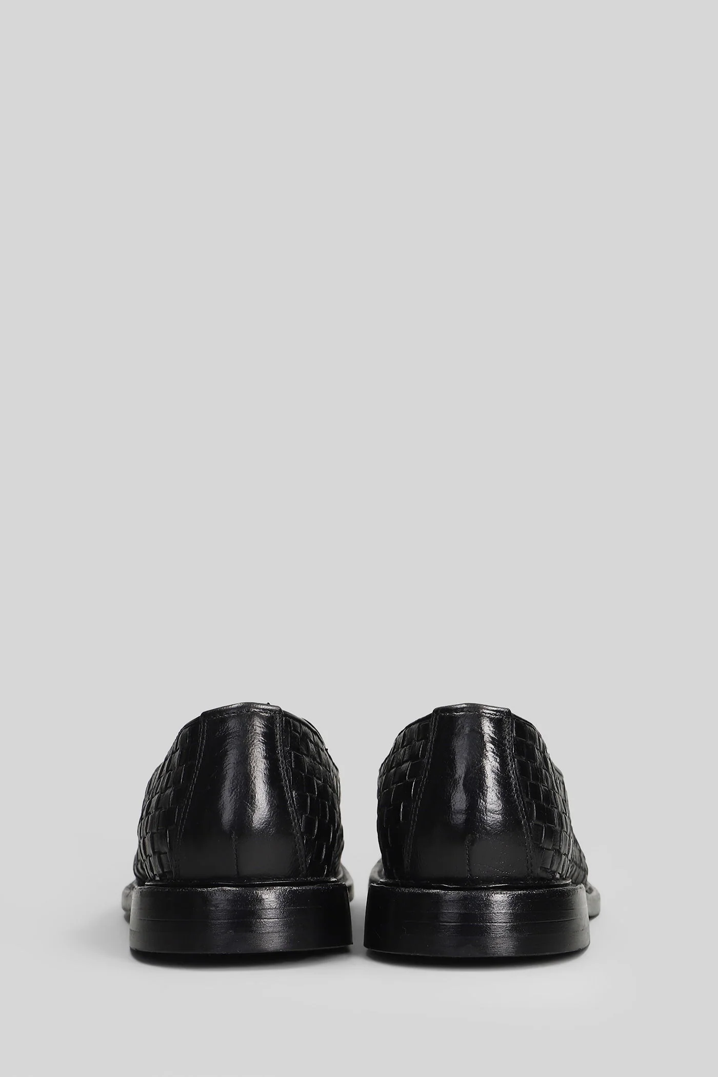 Loafers in black leather - Image 4
