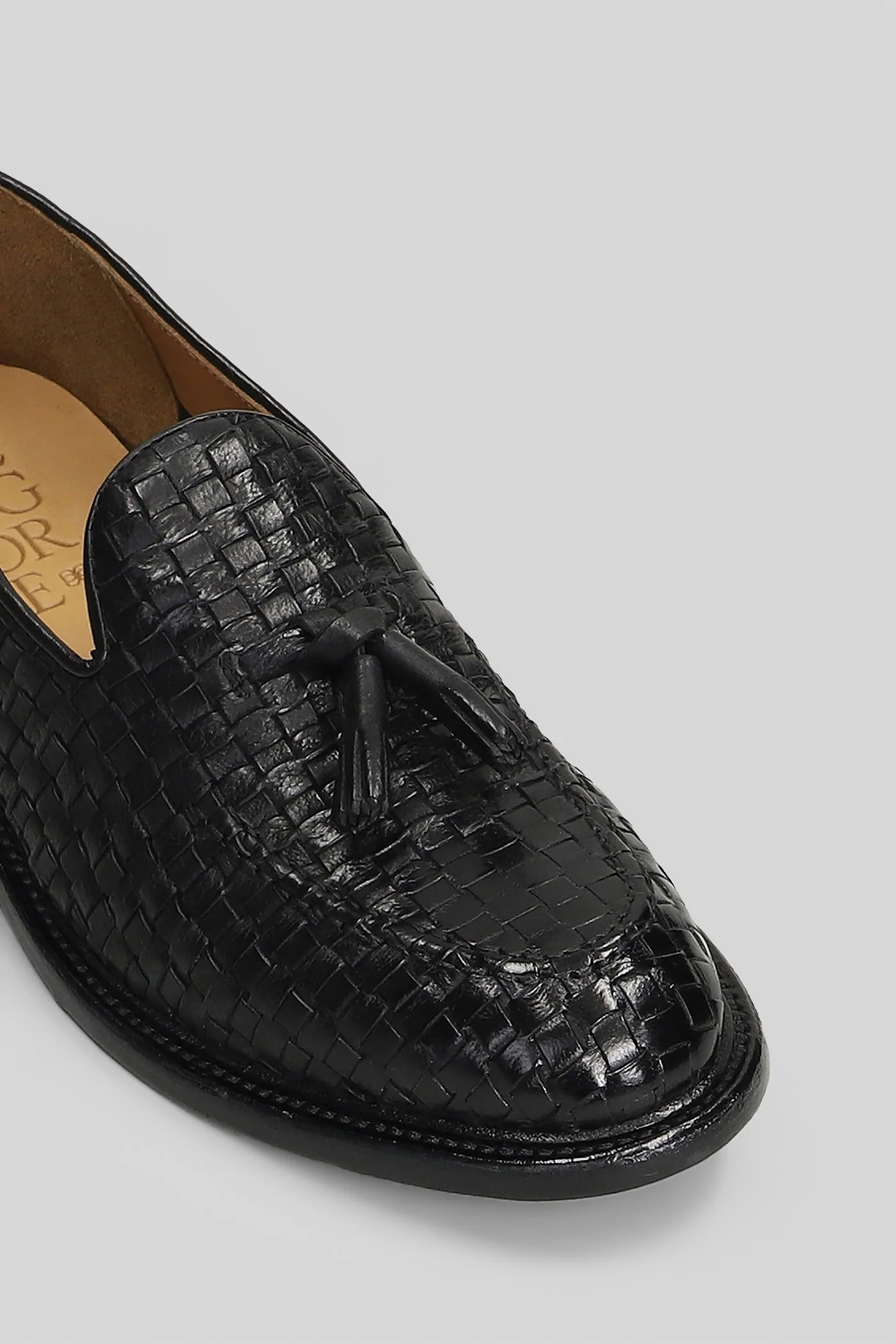 Loafers in black leather - Image 5