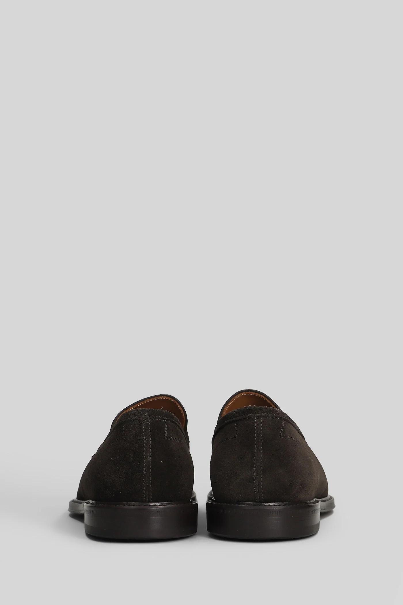 Loafers in dark brown suede - Image 4