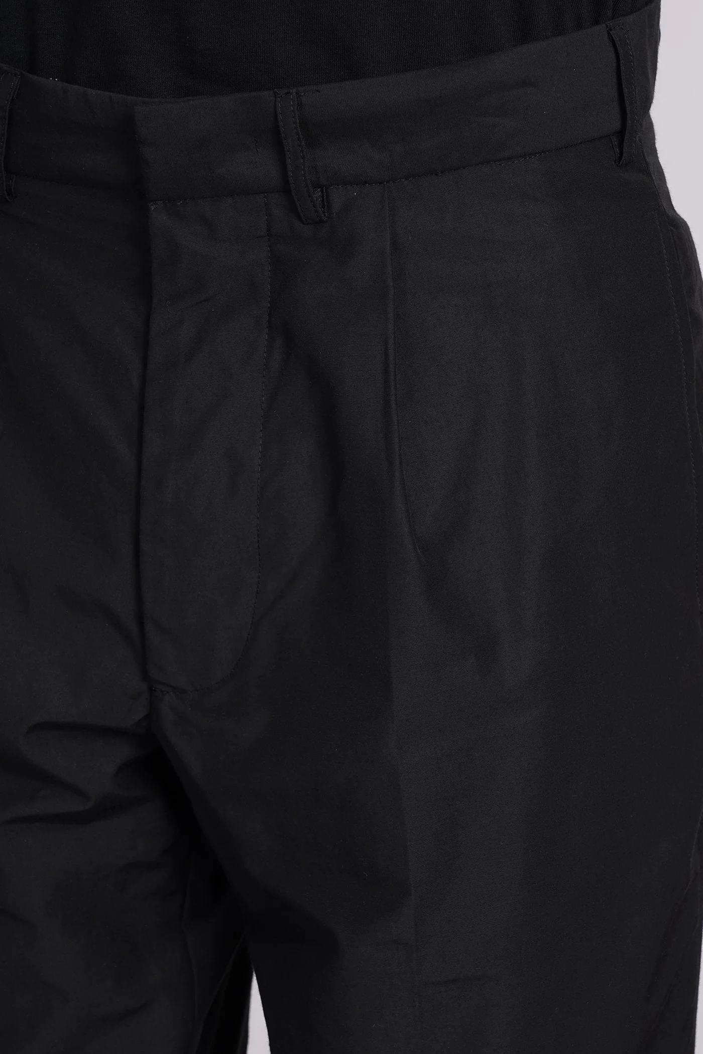 Pants in black cotton - Image 5