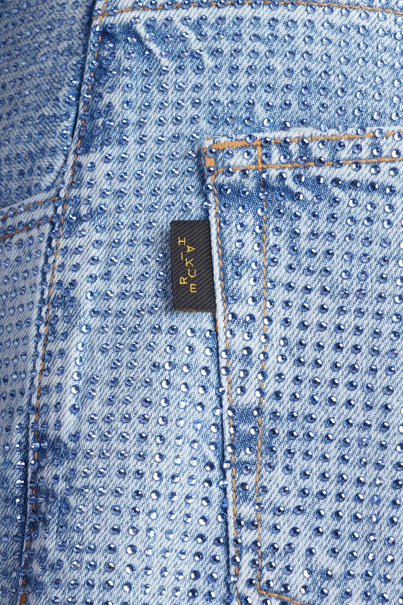 Becky Shorts in blue cotton - Image 5