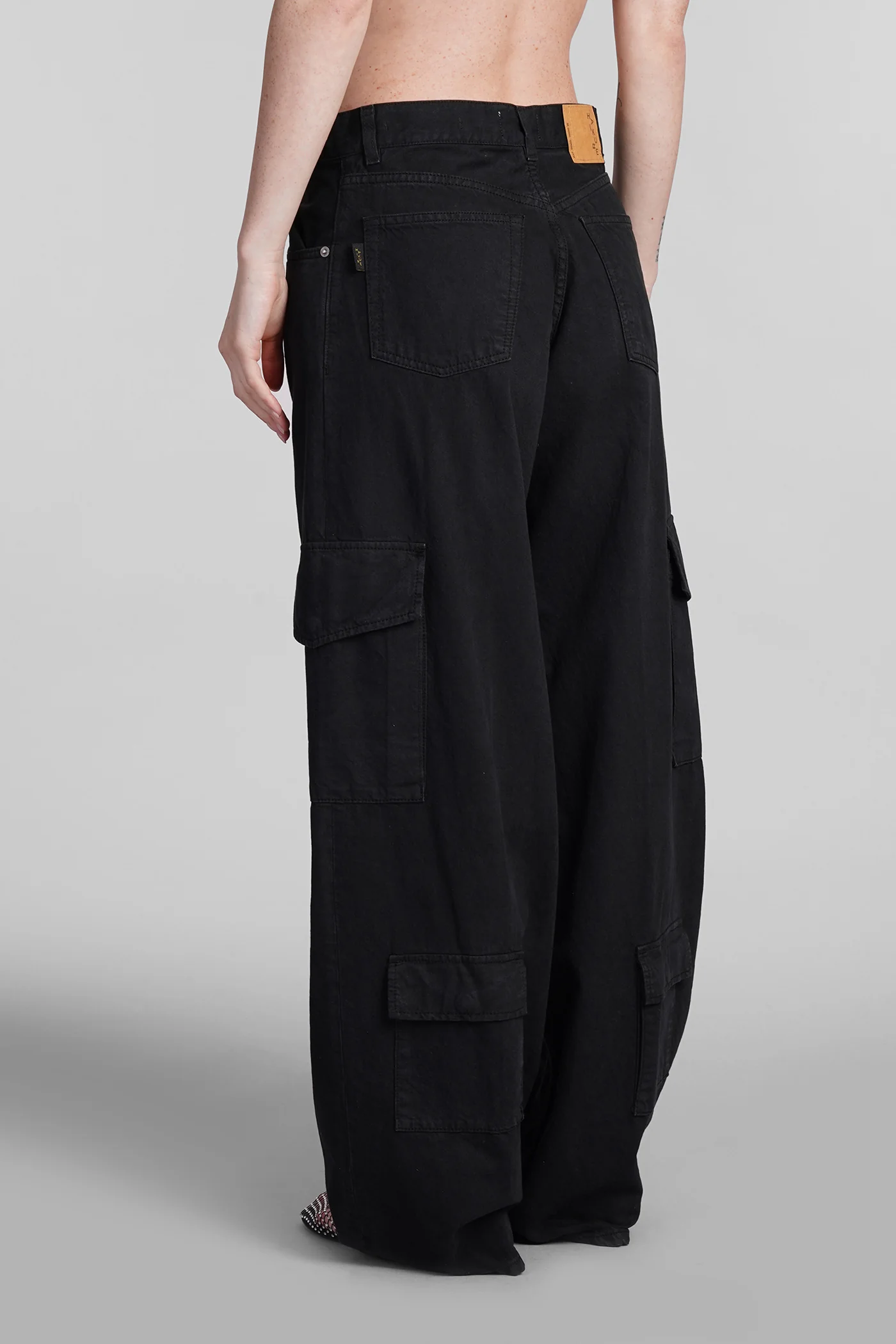 Bethany Jeans in black cotton - Image 3