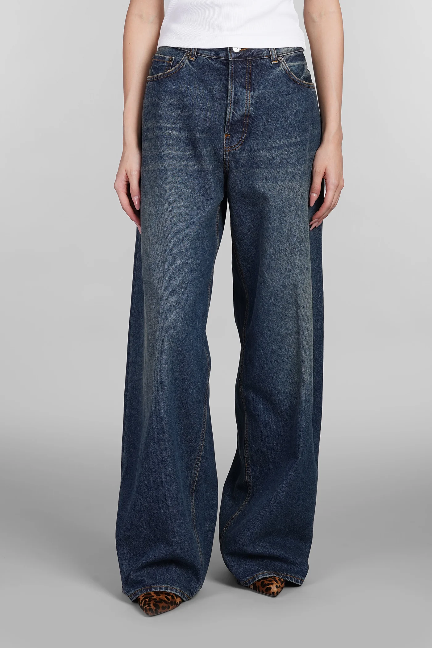 Bethany Jeans in blue cotton