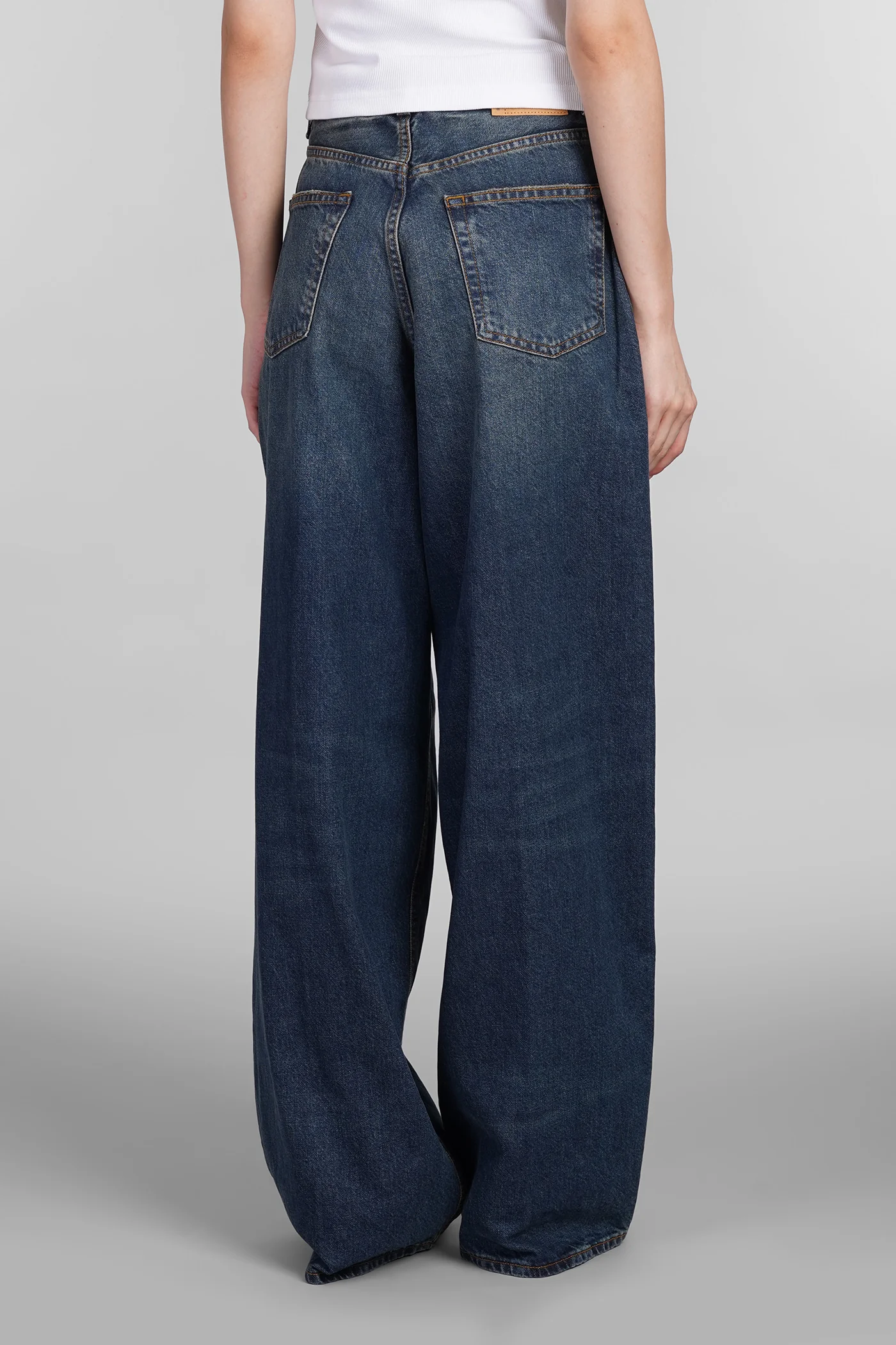 Bethany Jeans in blue cotton - Image 3