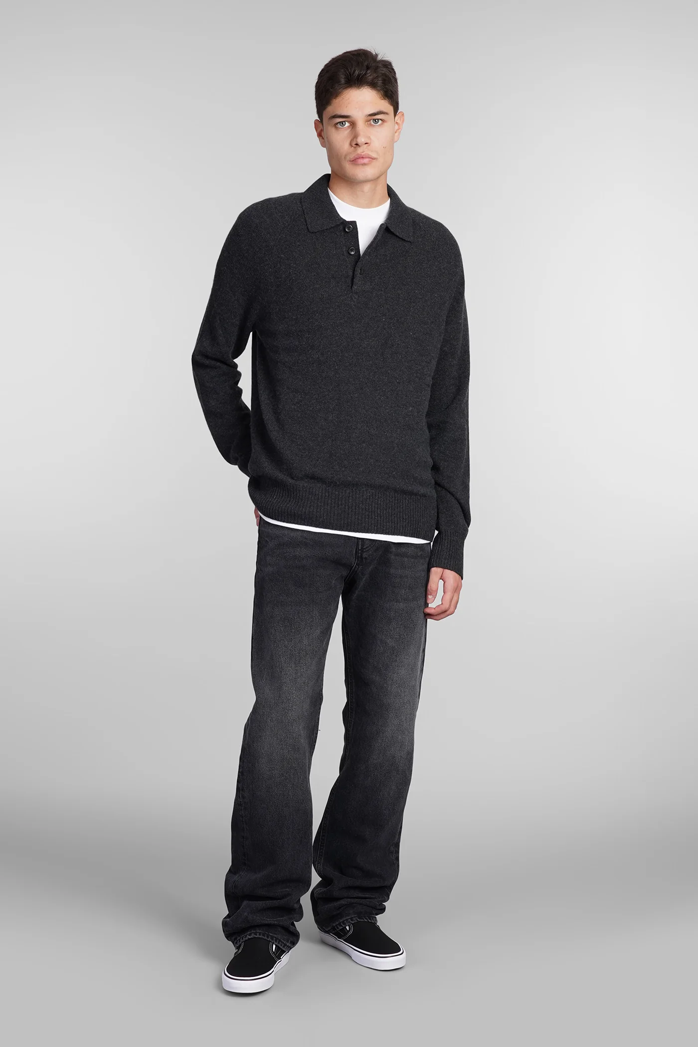 Blake Jeans in black cotton - Image 2