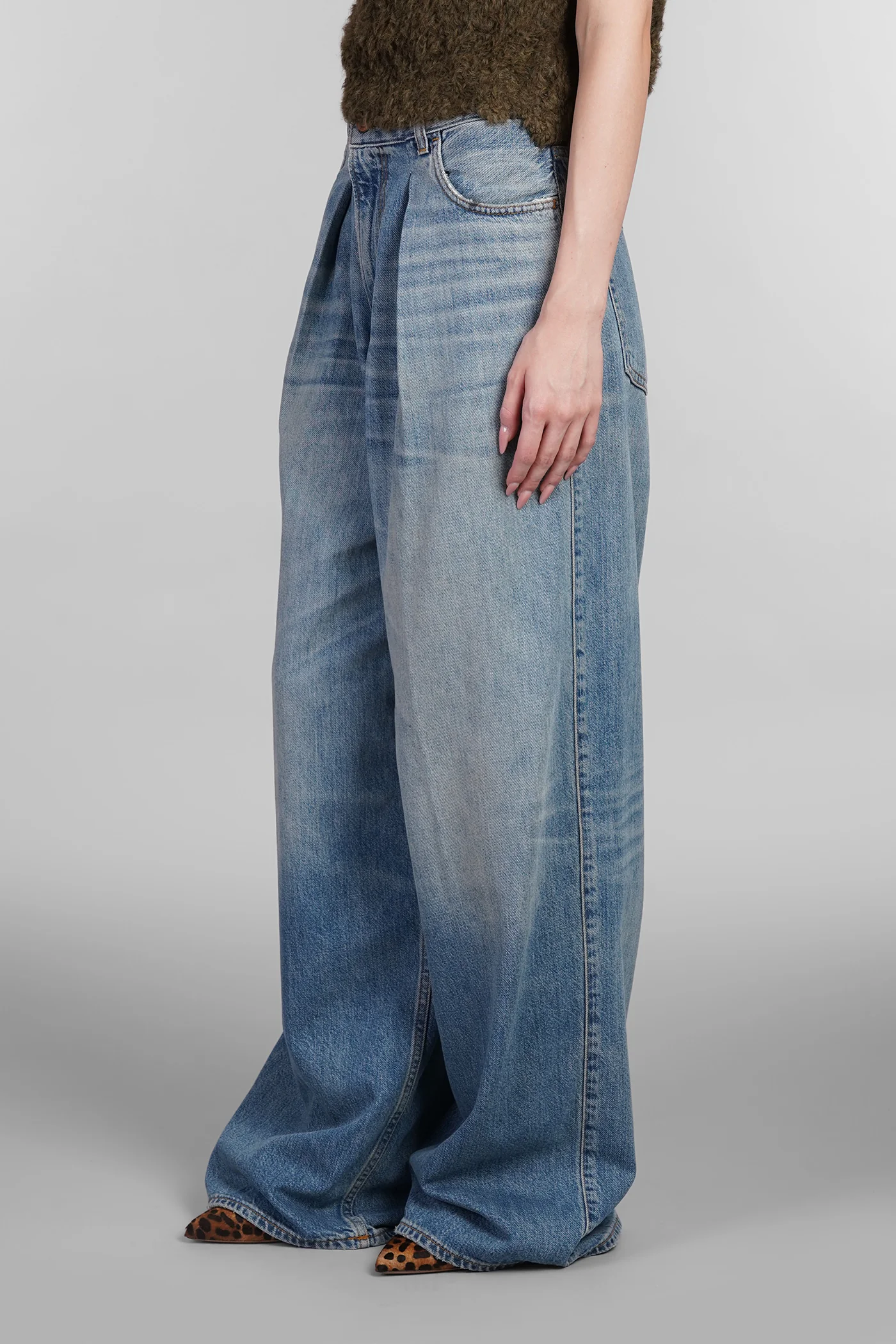 Candy Jeans in blue cotton - Image 4
