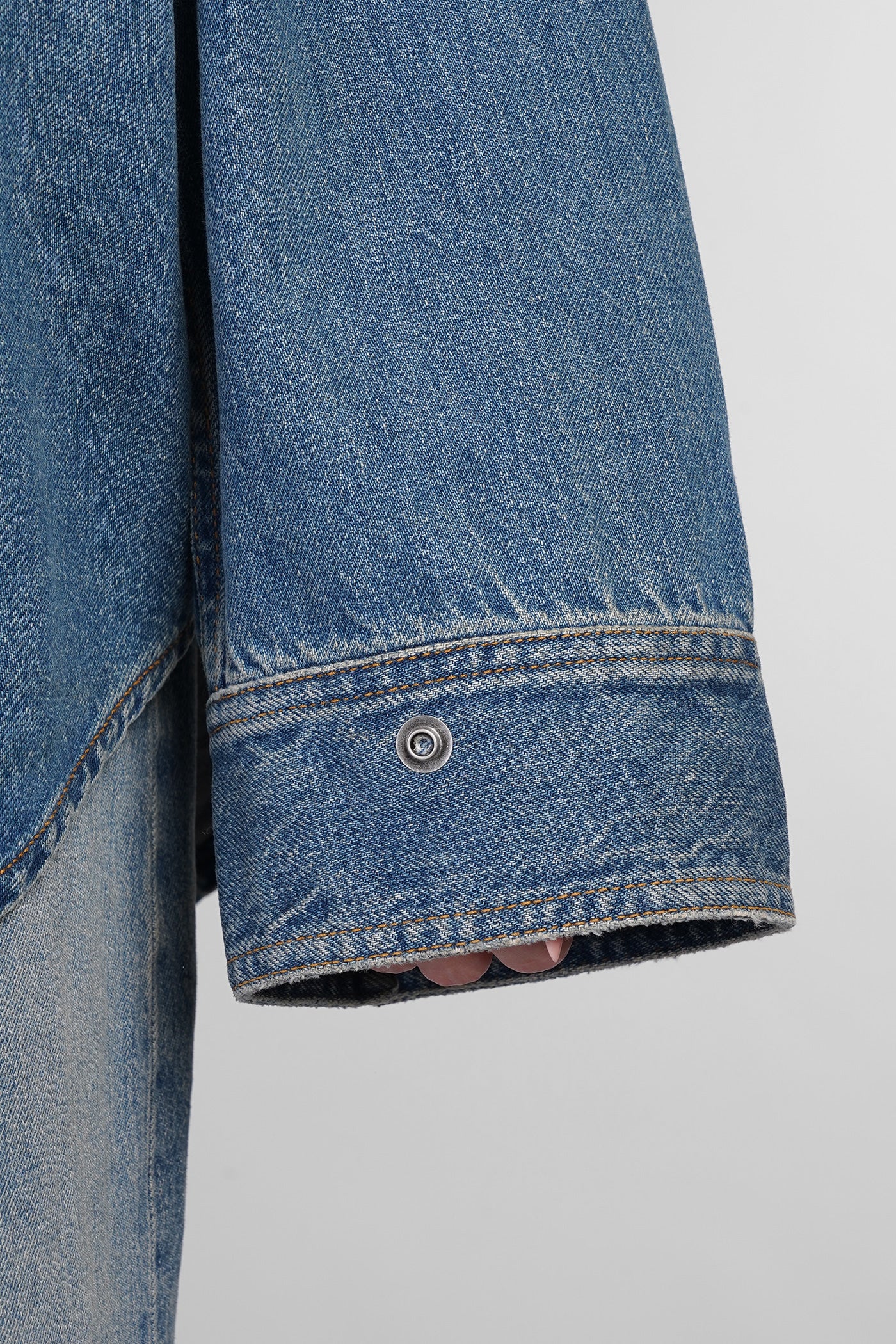 New ofelia Denim Jackets in blue cotton - Image 5