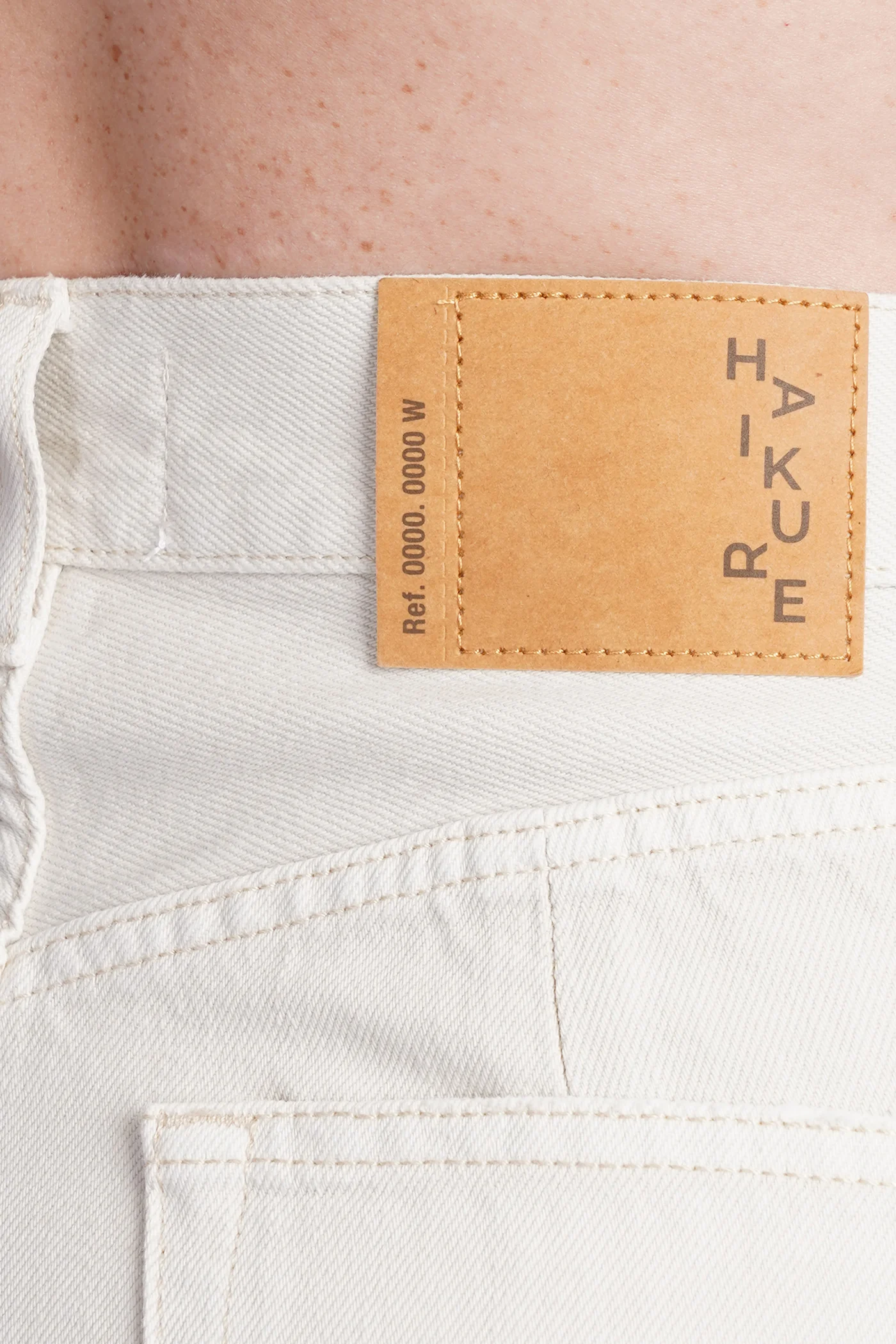 Serenity Skirt in beige cotton - Image 5