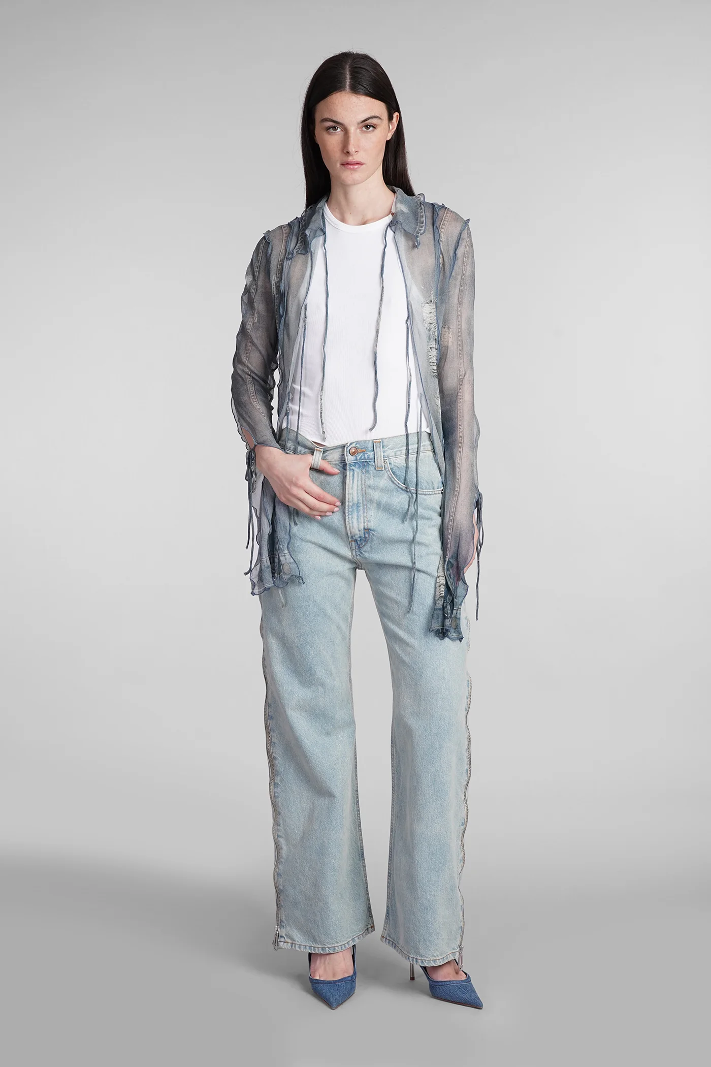 Triumph Jeans in blue cotton - Image 2