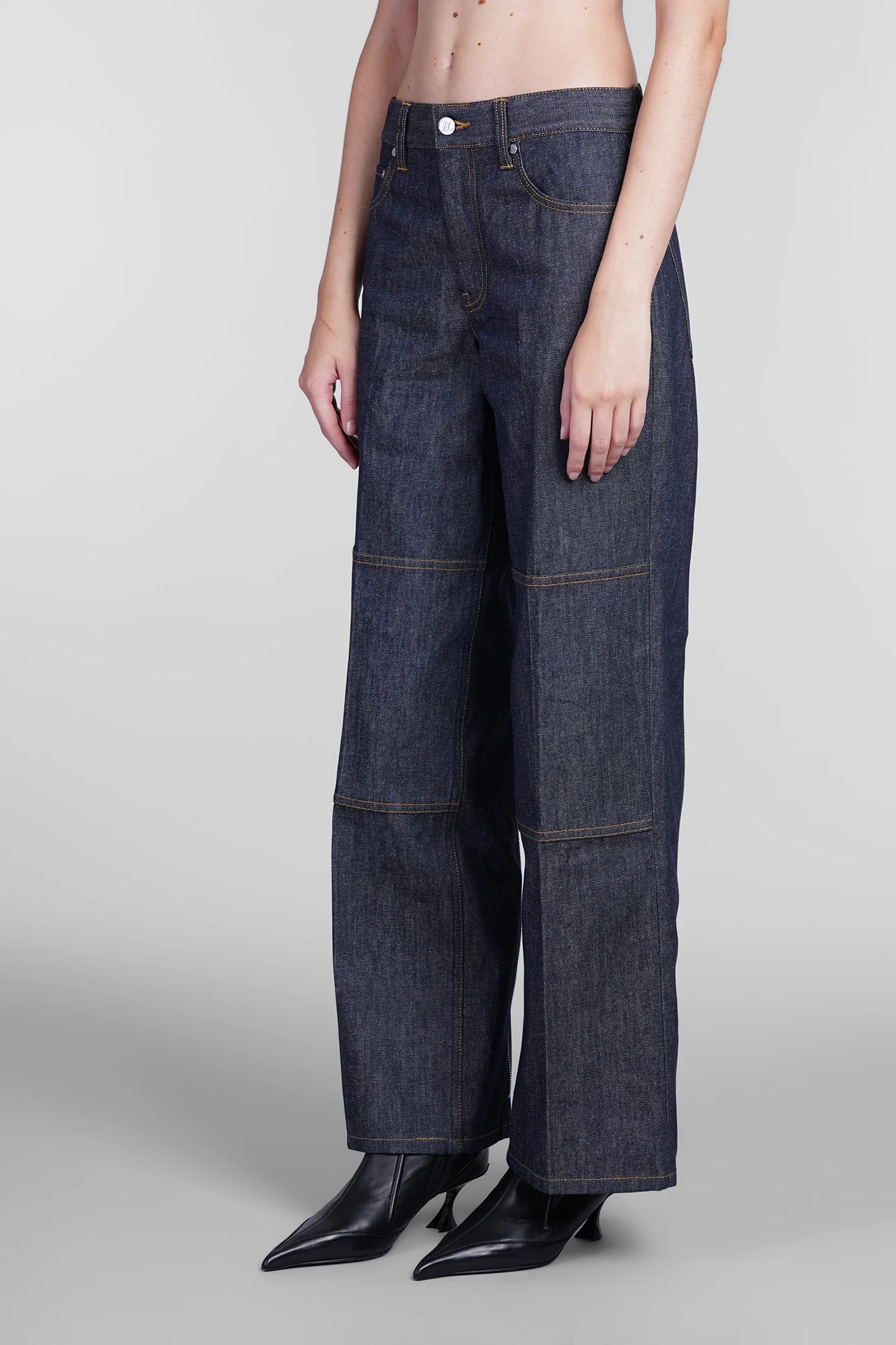 Jeans in blue cotton - Image 4