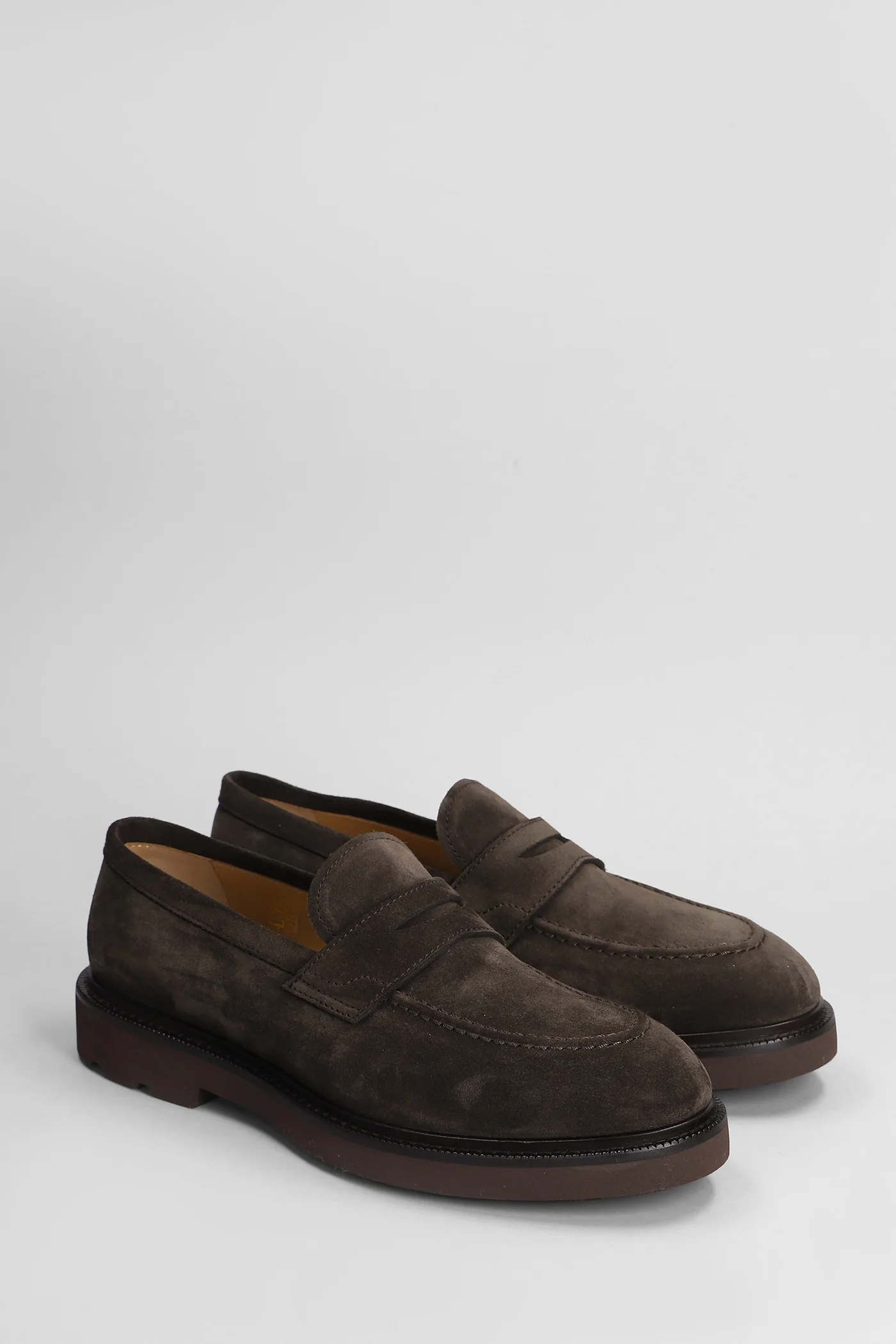 Loafers in brown suede - Image 2