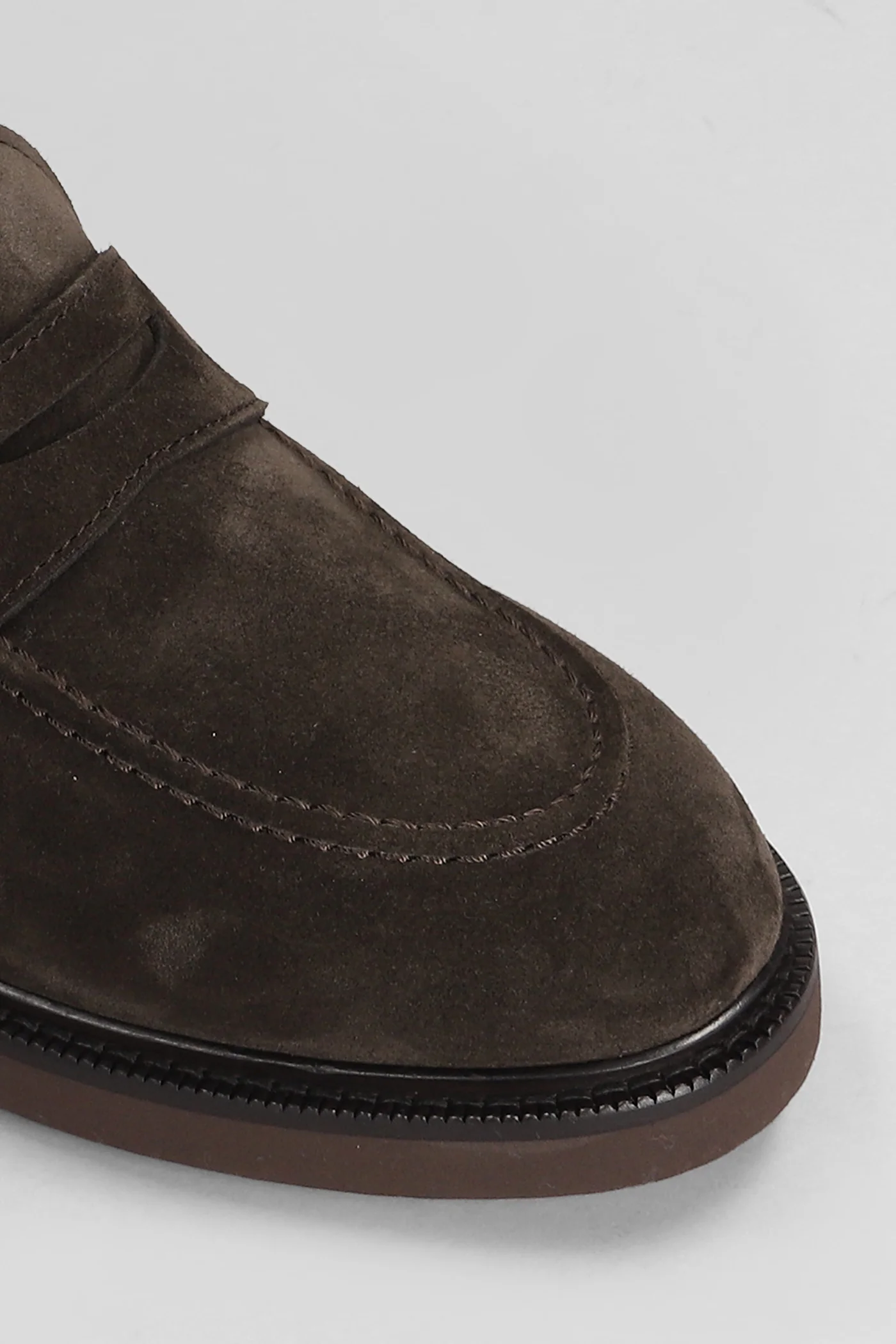 Loafers in brown suede - Image 5