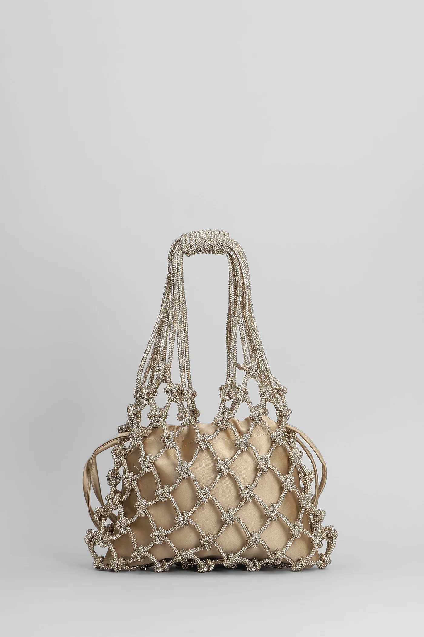 Carrie Hand bag in gold Resin - Image 3