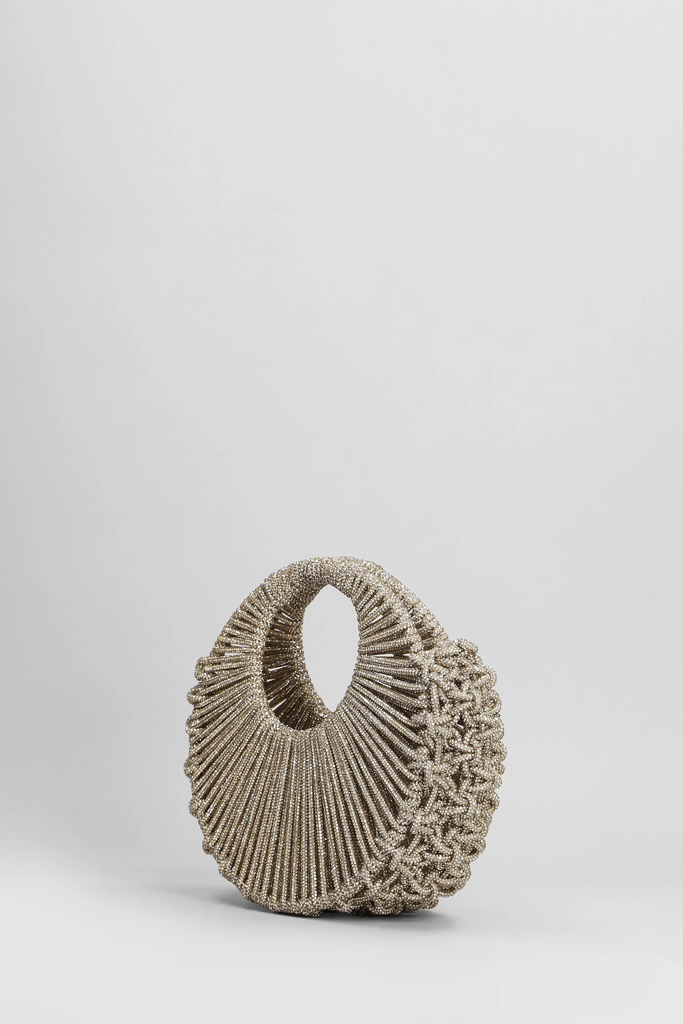 Jaya Hand bag in gold Resin - Image 2