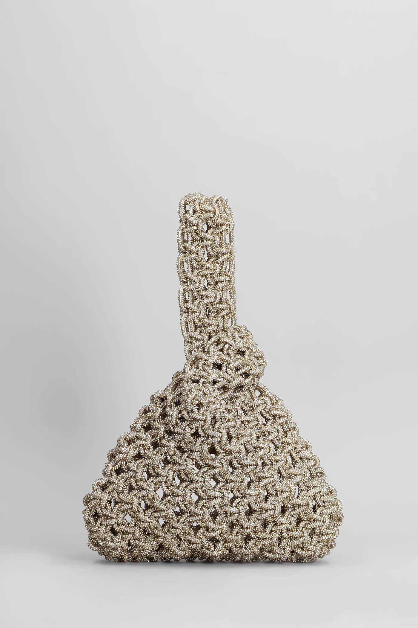 Niky Hand bag in gold Resin - Image 3