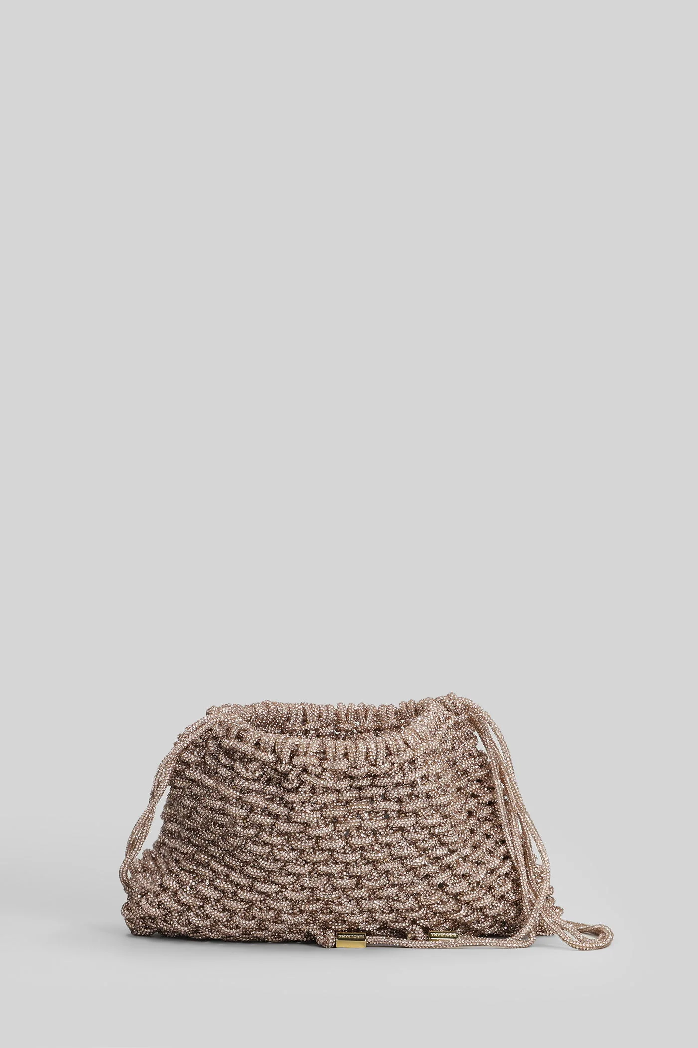 Penelope medium Clutch in bronze Resin