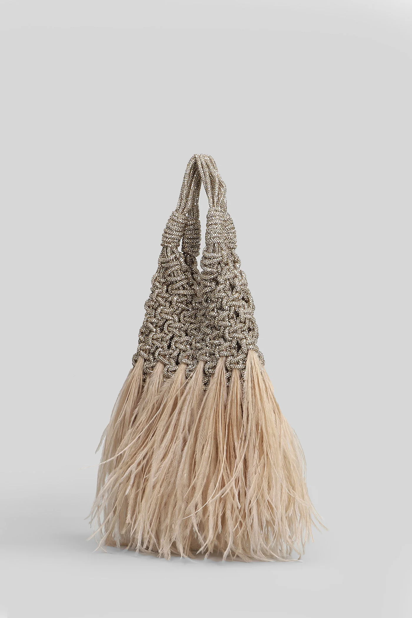 Vannifique mini plum Shoulder bag in gold Resin - Image 2