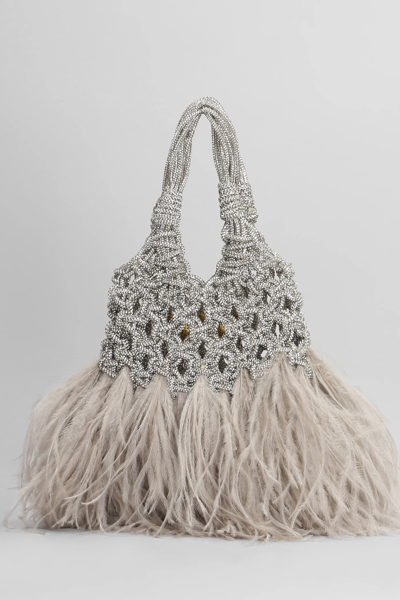 Vannifique mini plum Shoulder bag in silver Resin - Image 3