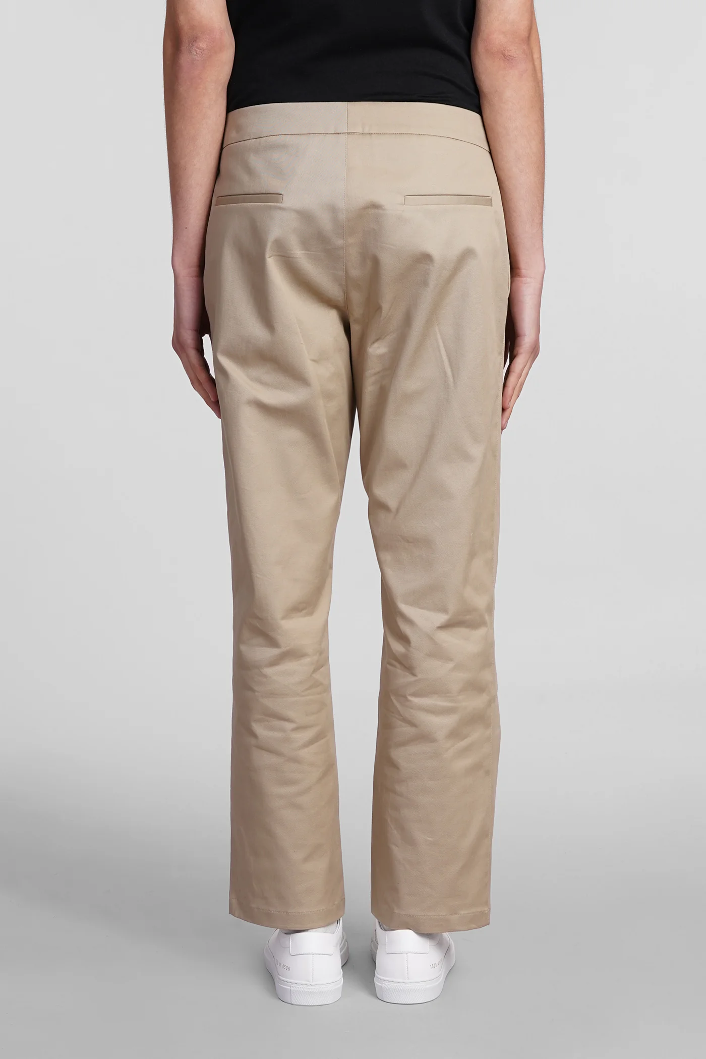 Patrick bu Pants in beige cotton - Image 3