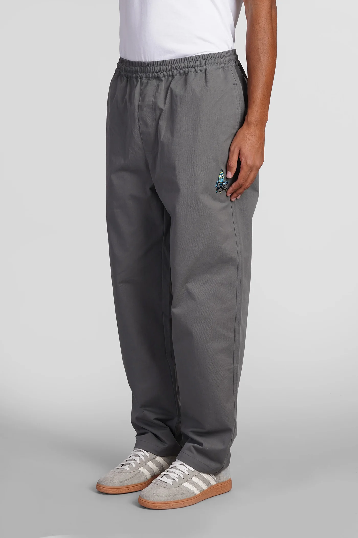 Pants in grey cotton - Image 4