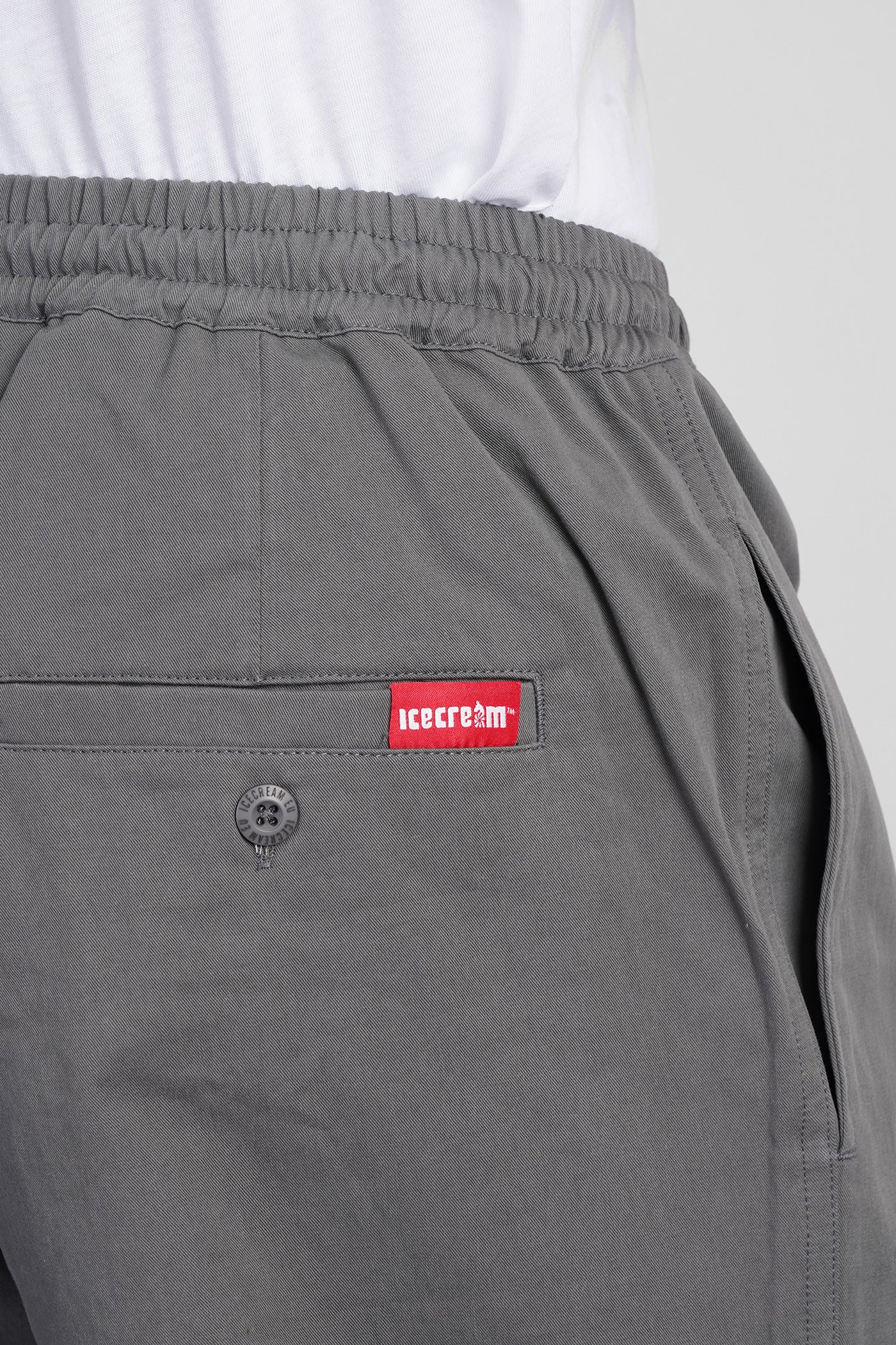 Pants in grey cotton - Image 5