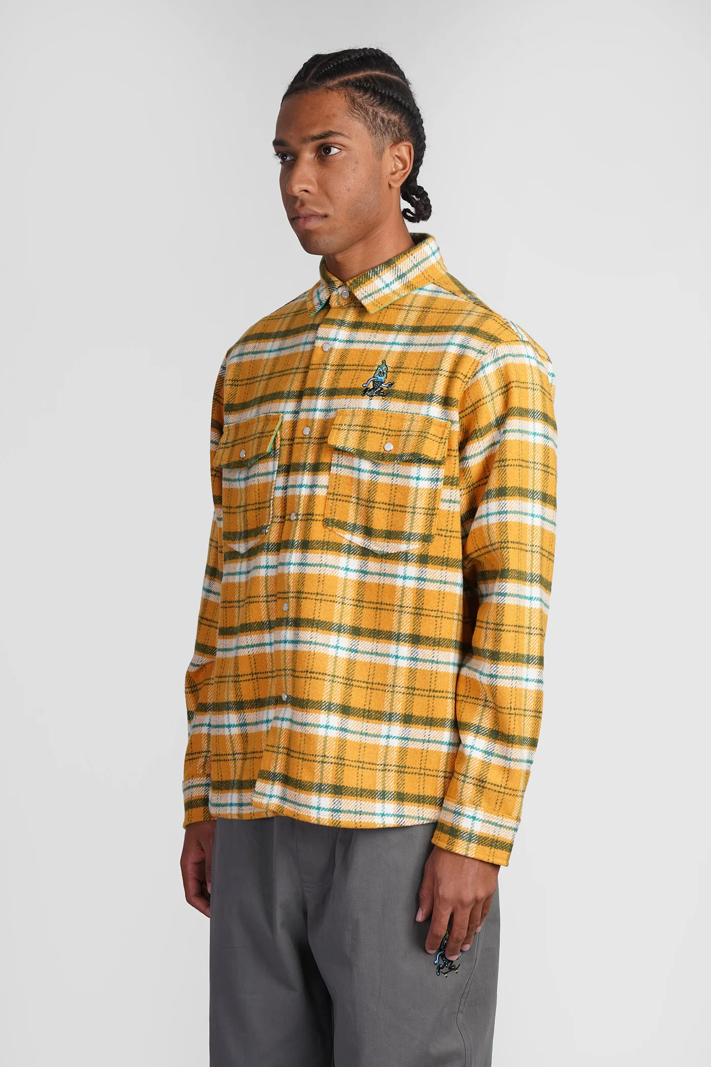 Shirt in orange polyester - Image 4