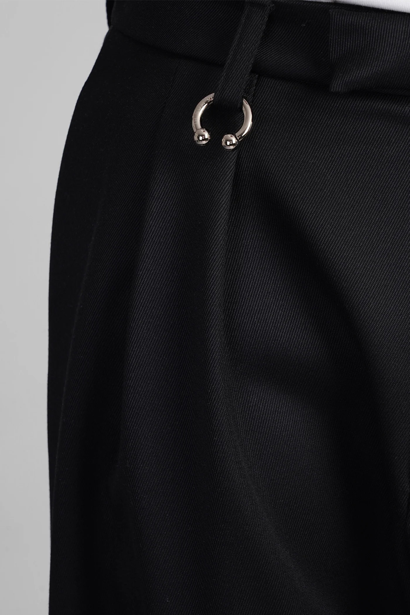 Pants in black wool - Image 5