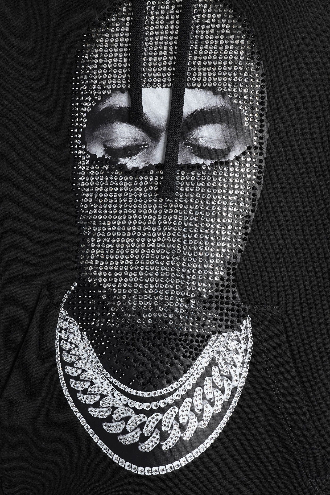 Sweatshirt in black cotton - Image 5