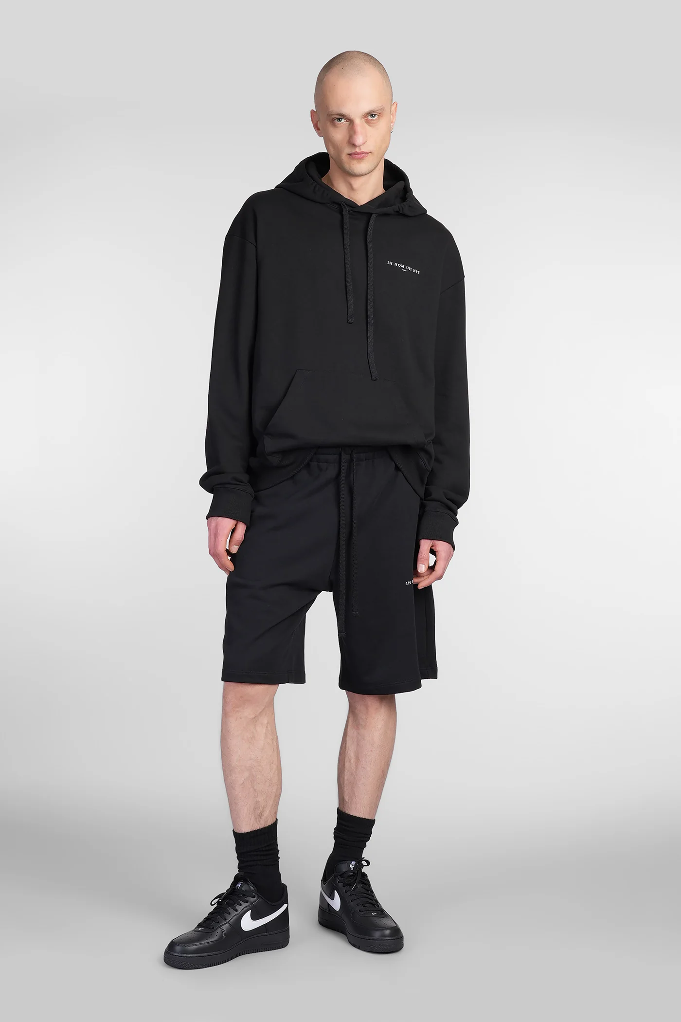 Sweatshirt in black cotton - Image 2