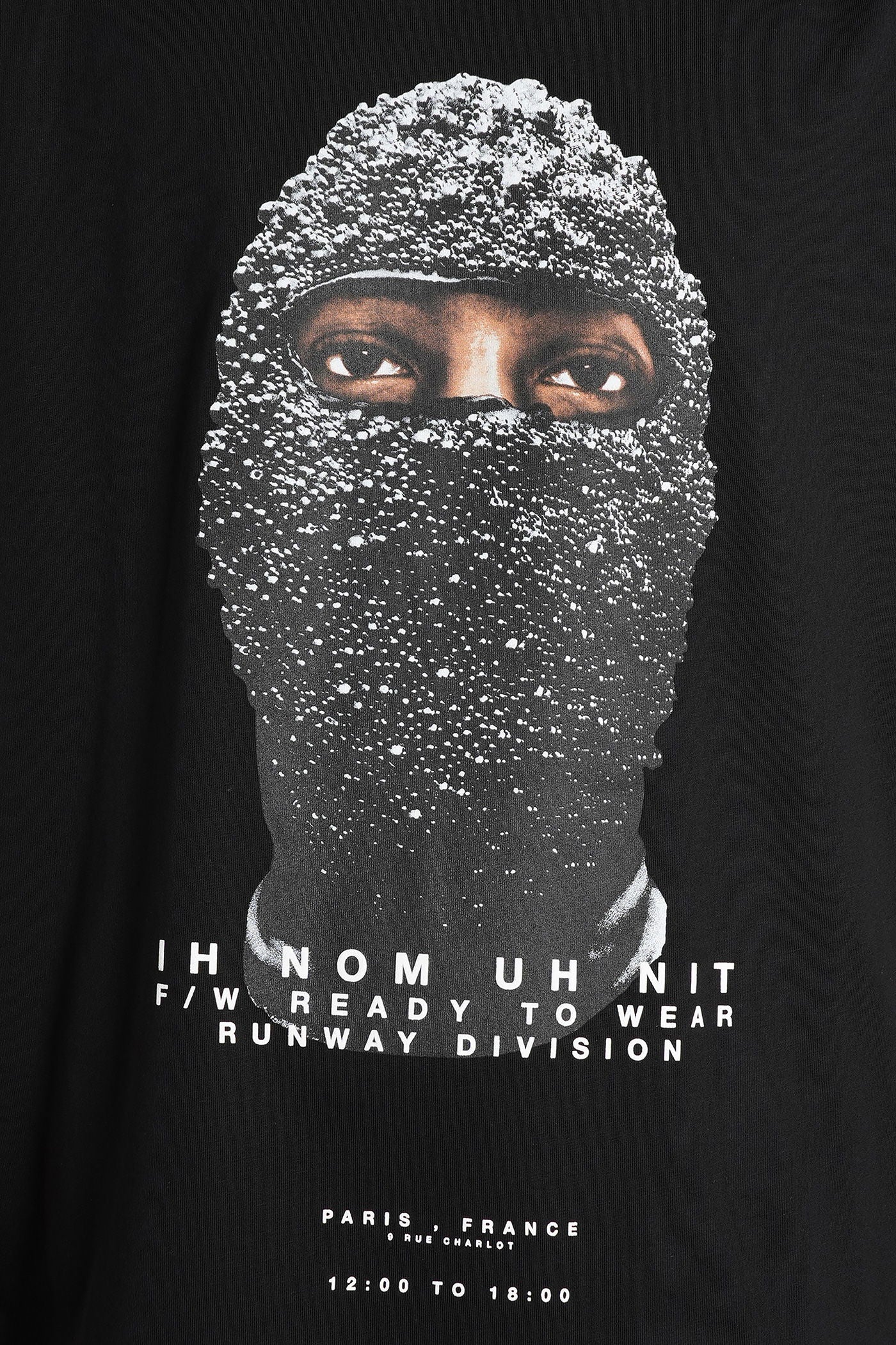 T-Shirt in black cotton - Image 5
