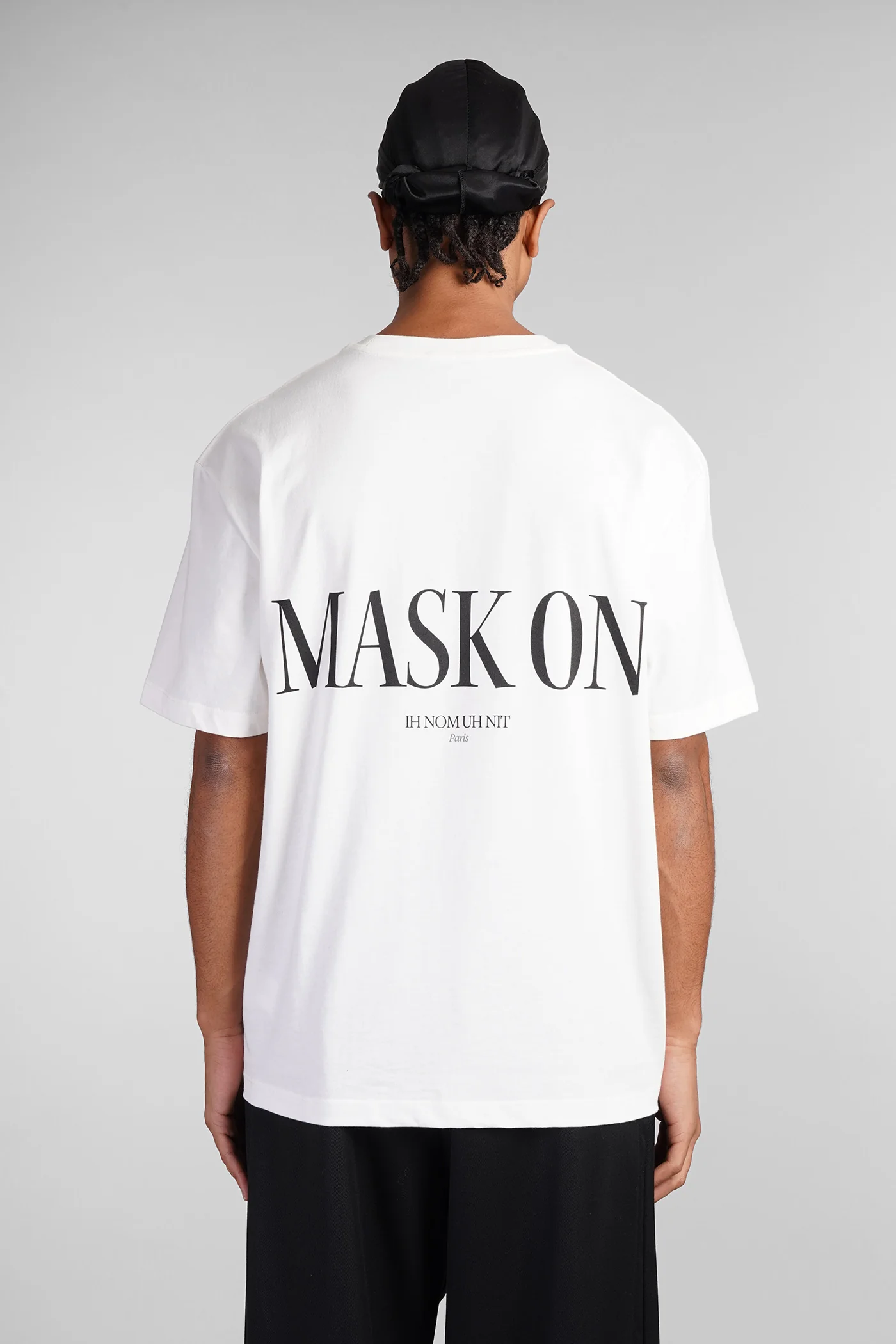 T-Shirt in white cotton - Image 3
