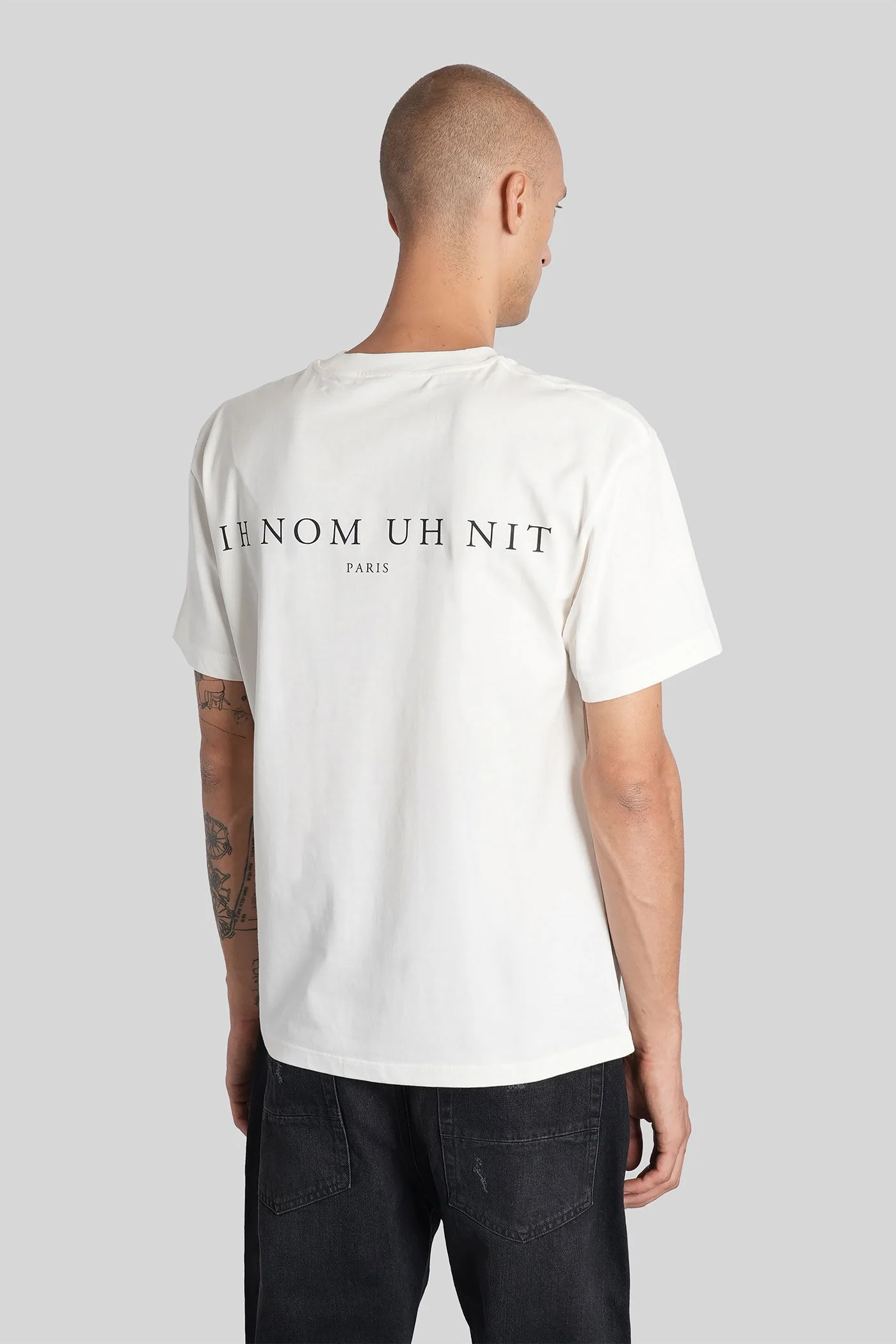 T-Shirt in white cotton - Image 3