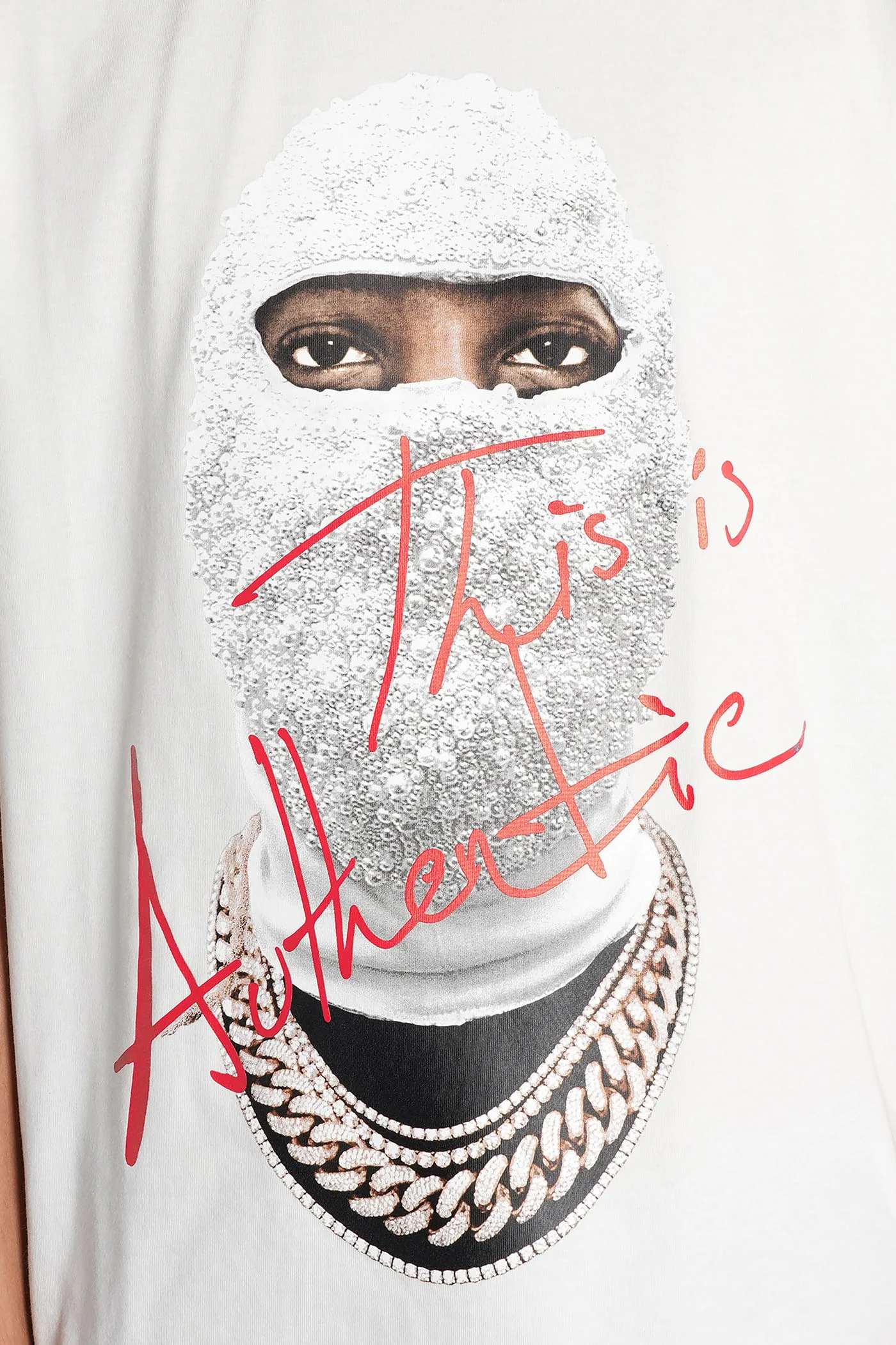 T-Shirt in white cotton - Image 5