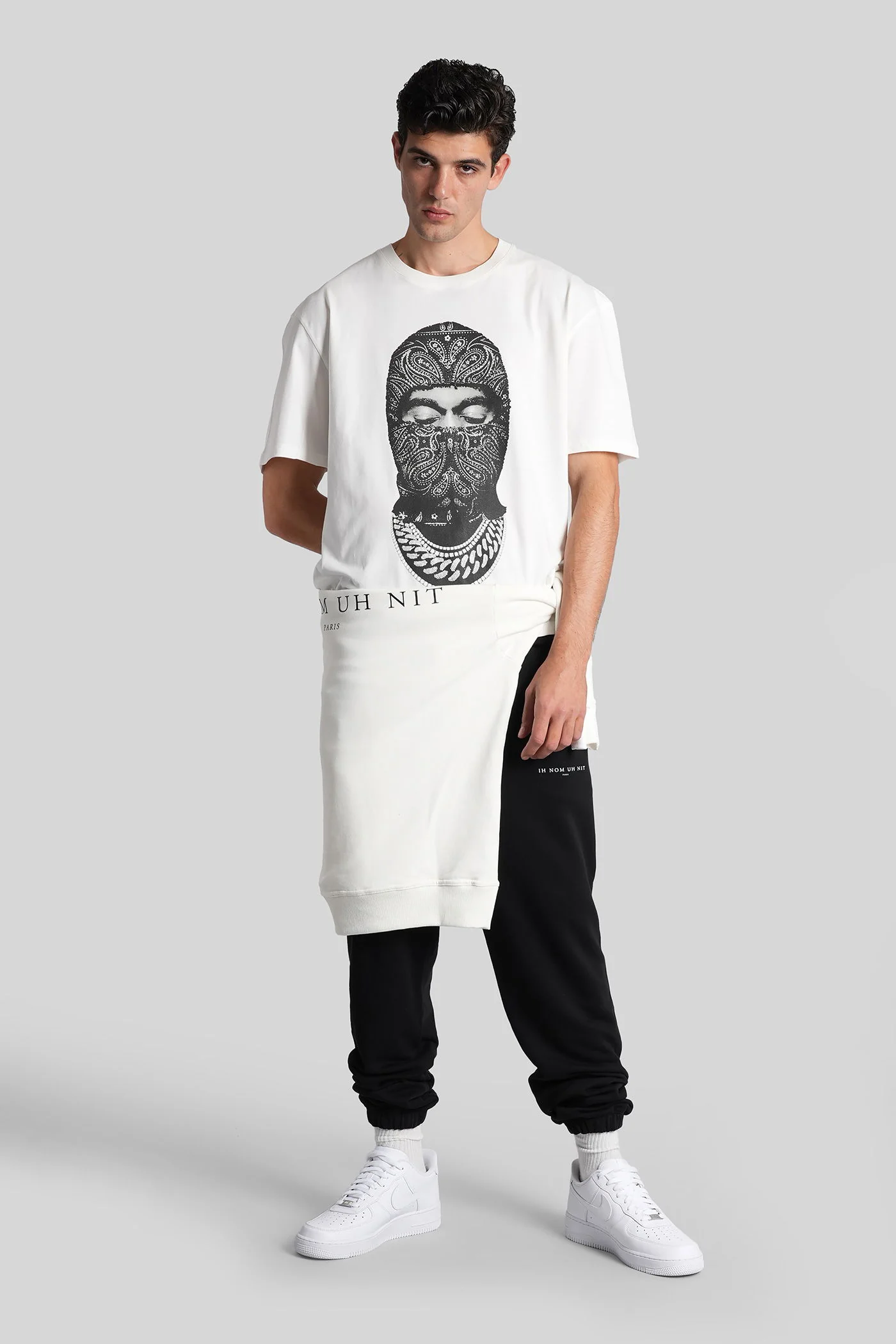 T-Shirt in white cotton - Image 2