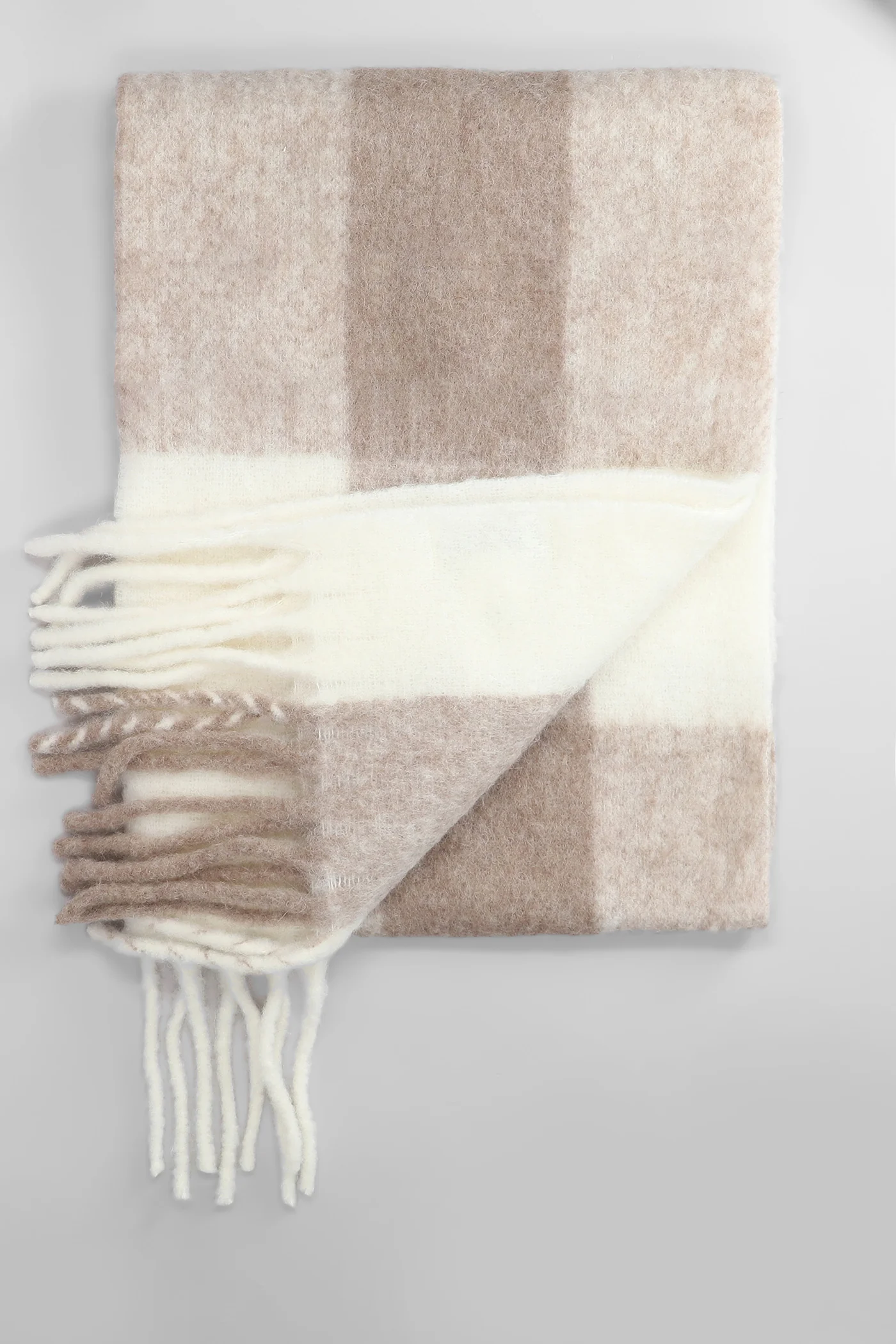 Auray Scarve in beige Alpaca - Image 2