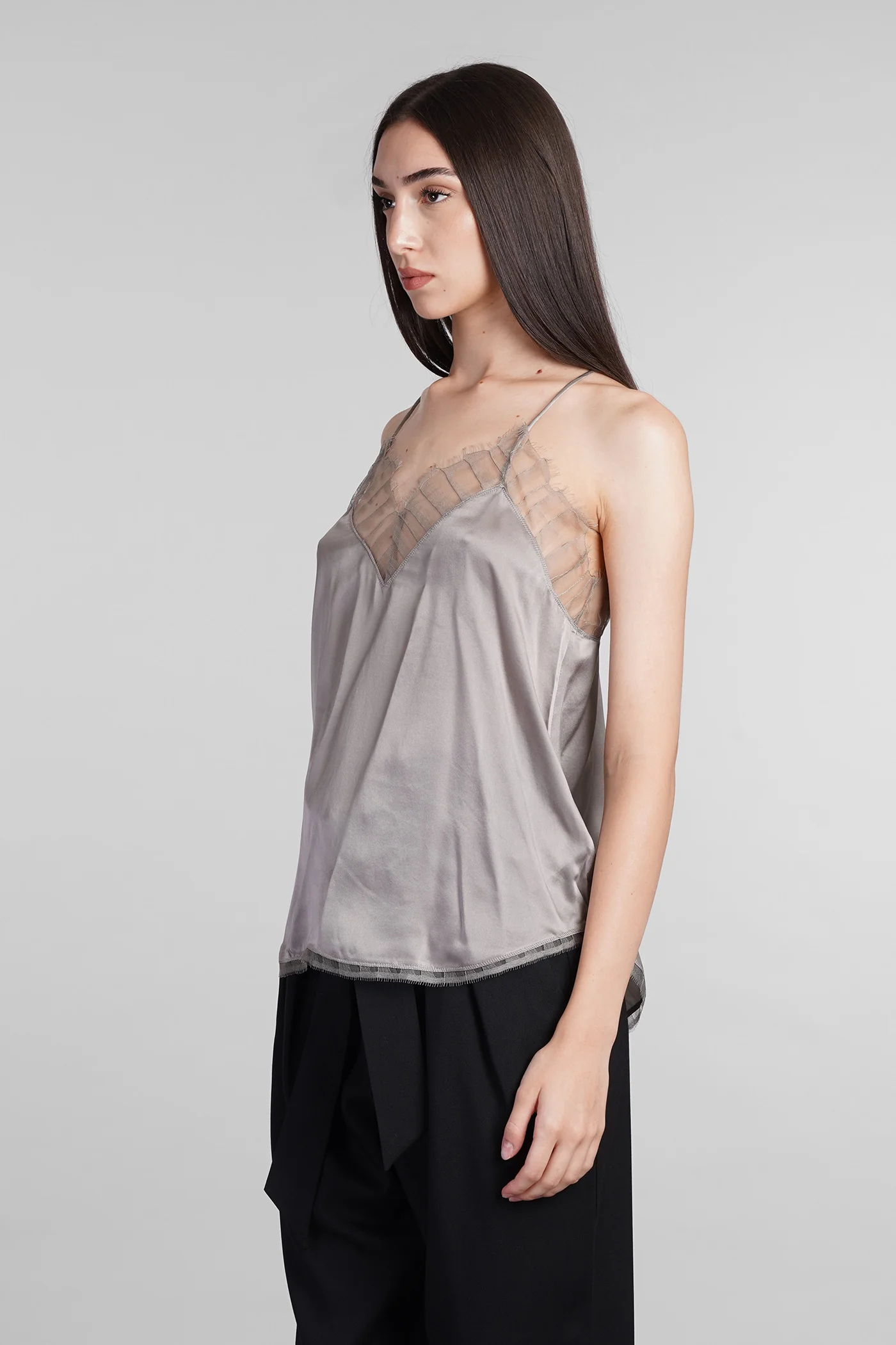 Berwyn Topwear in grey polyamide - Image 4