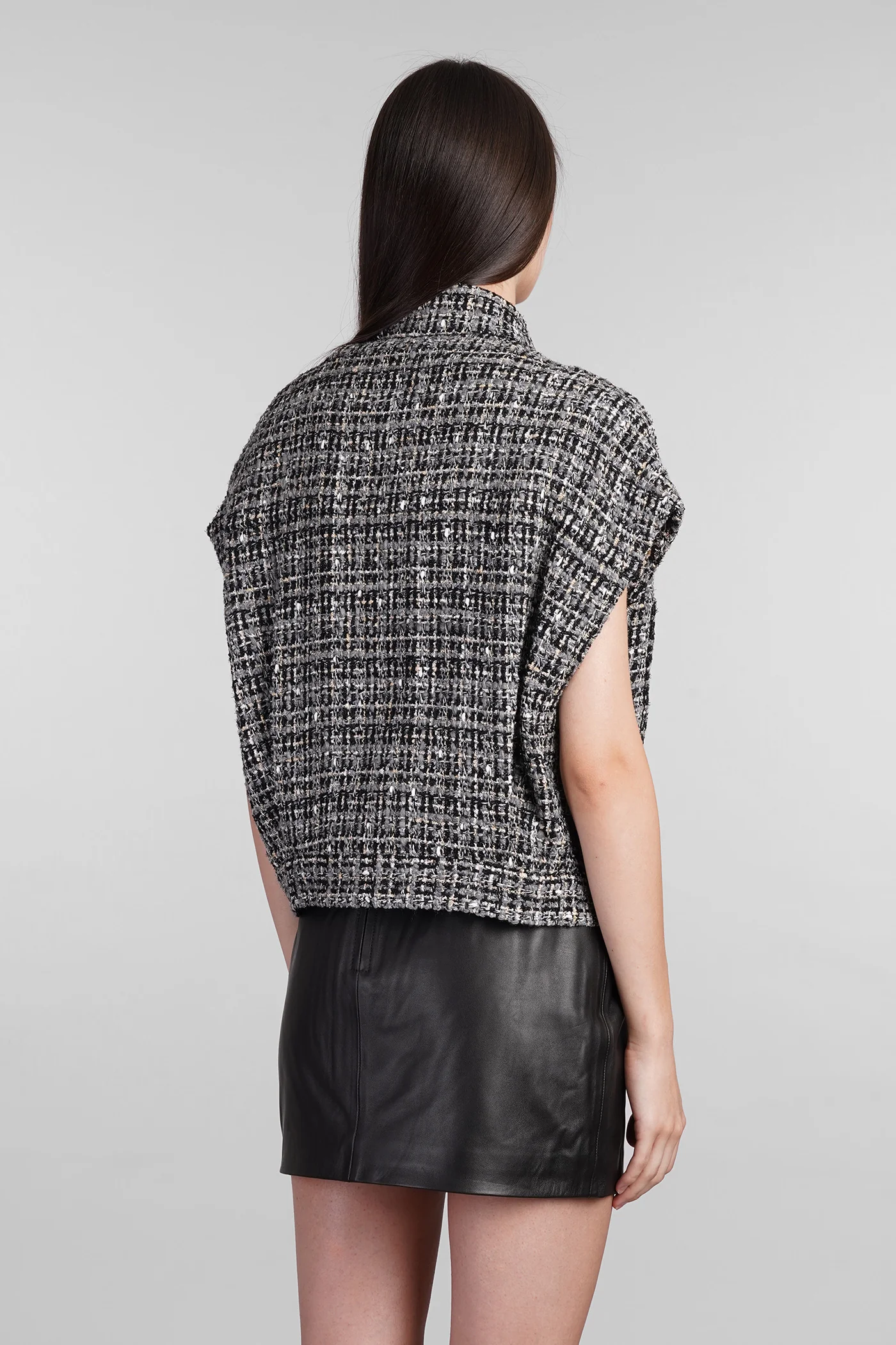 Bianka Casual jacket in grey polyester - Image 3
