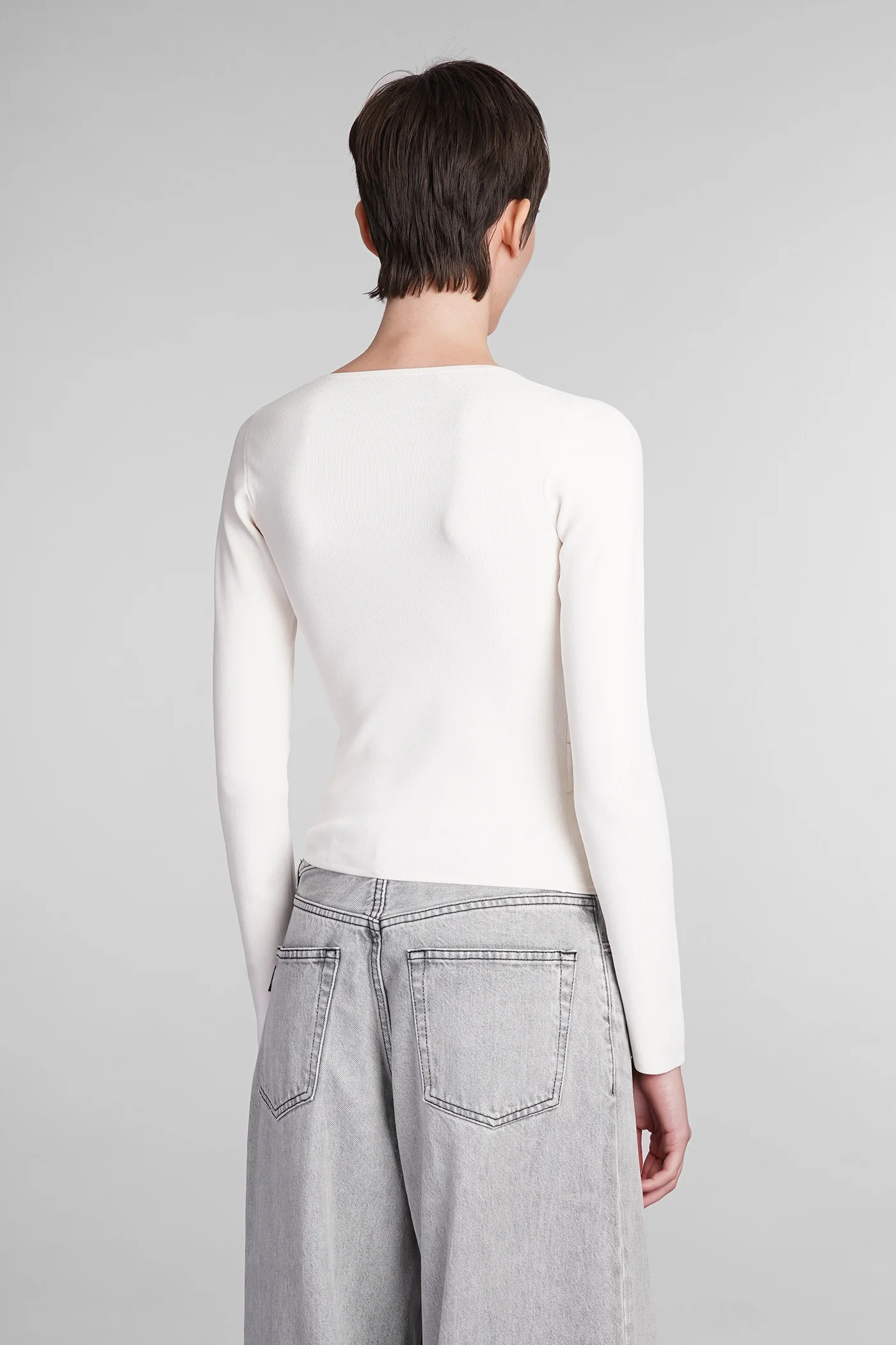 Eloi Topwear in beige viscose - Image 3