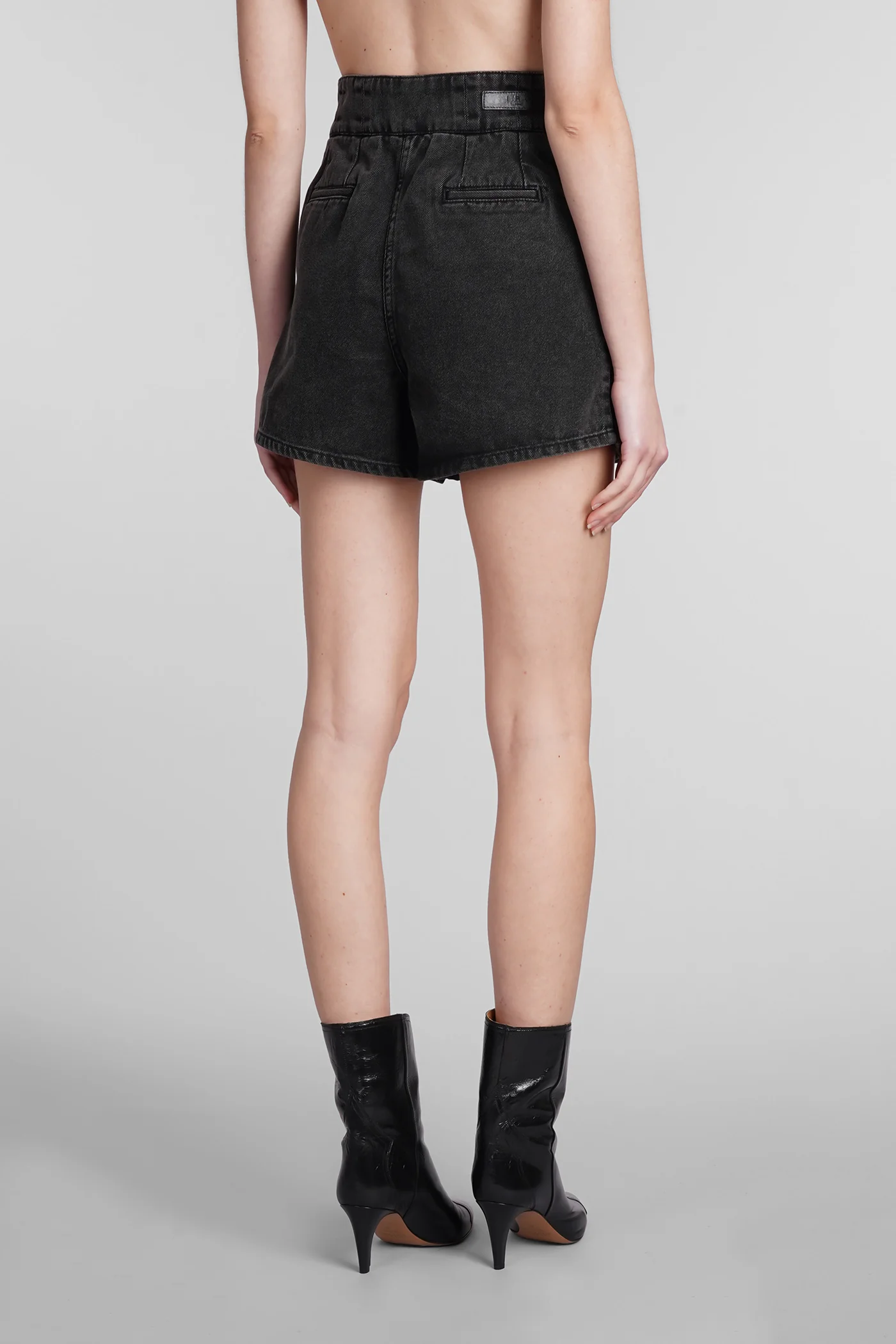 Gennya Shorts in grey cotton - Image 33