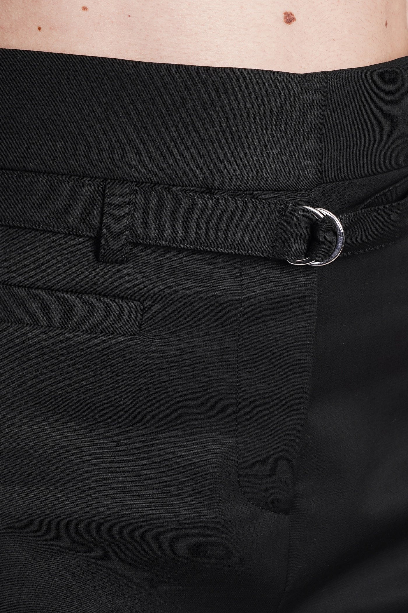 Pants in black cotton - Image 5
