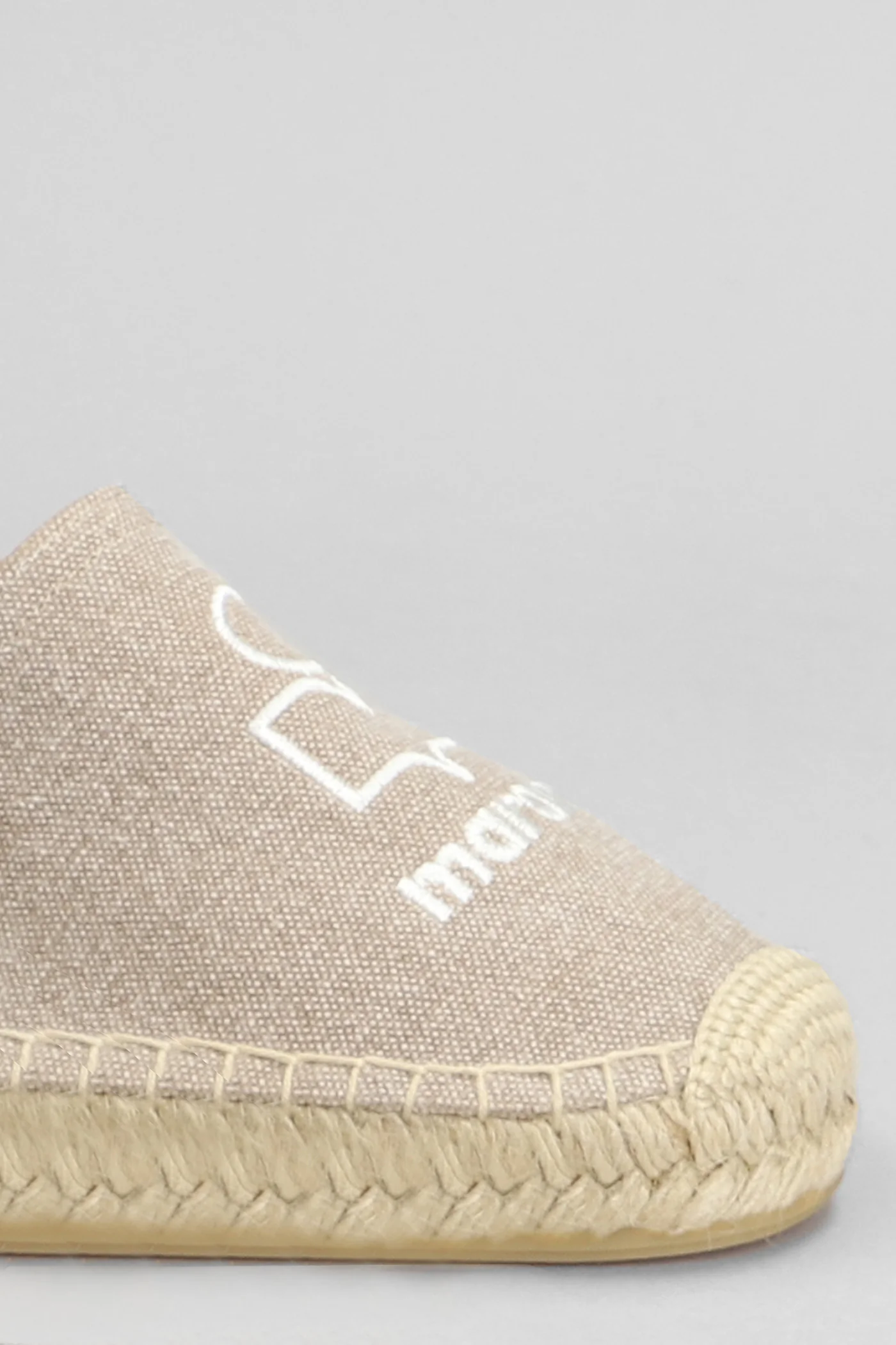 Canae Espadrilles in beige cotton - Image 5