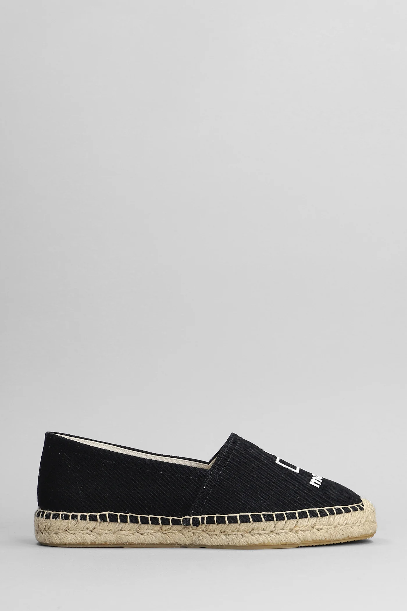 Canae Espadrilles in black cotton