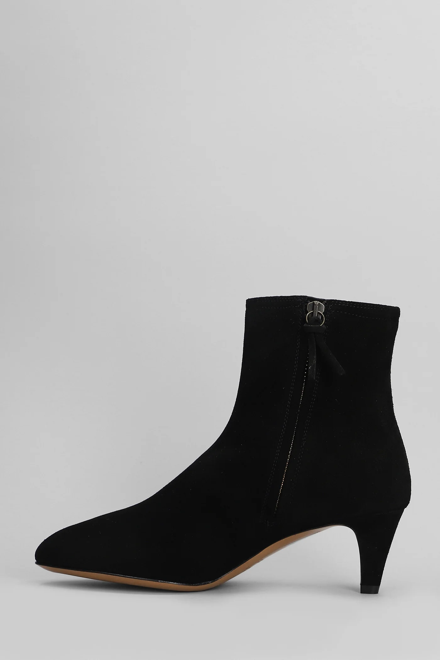 Deone low heels Ankle boots in black suede - Image 3