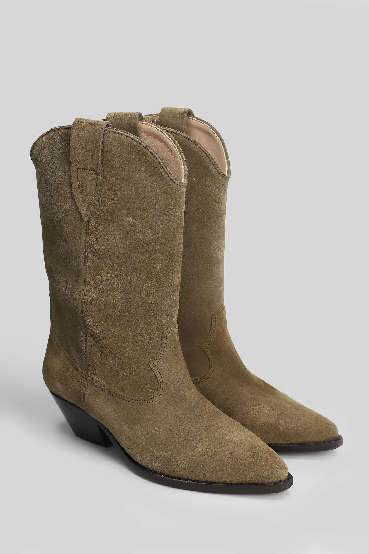 Duerto texan Ankle boots in brown suede - Image 17