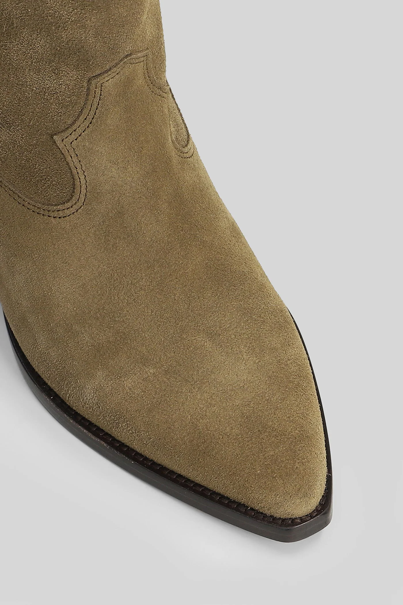 Duerto texan Ankle boots in brown suede - Image 25