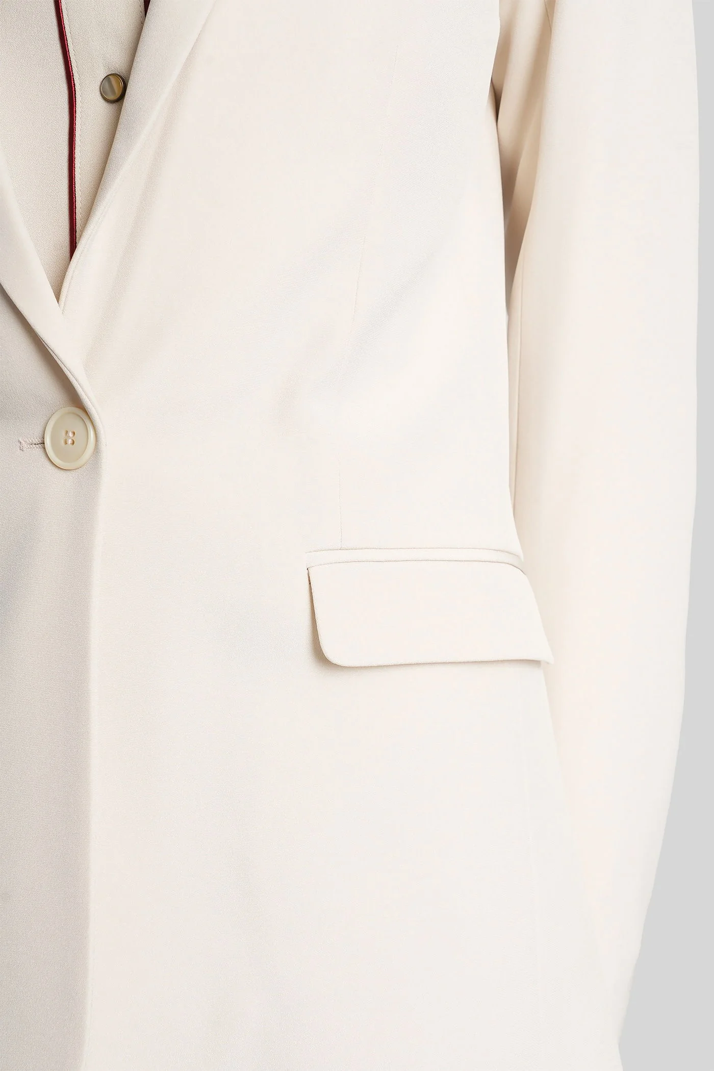 Feray Blazer in beige acetate - Image 5